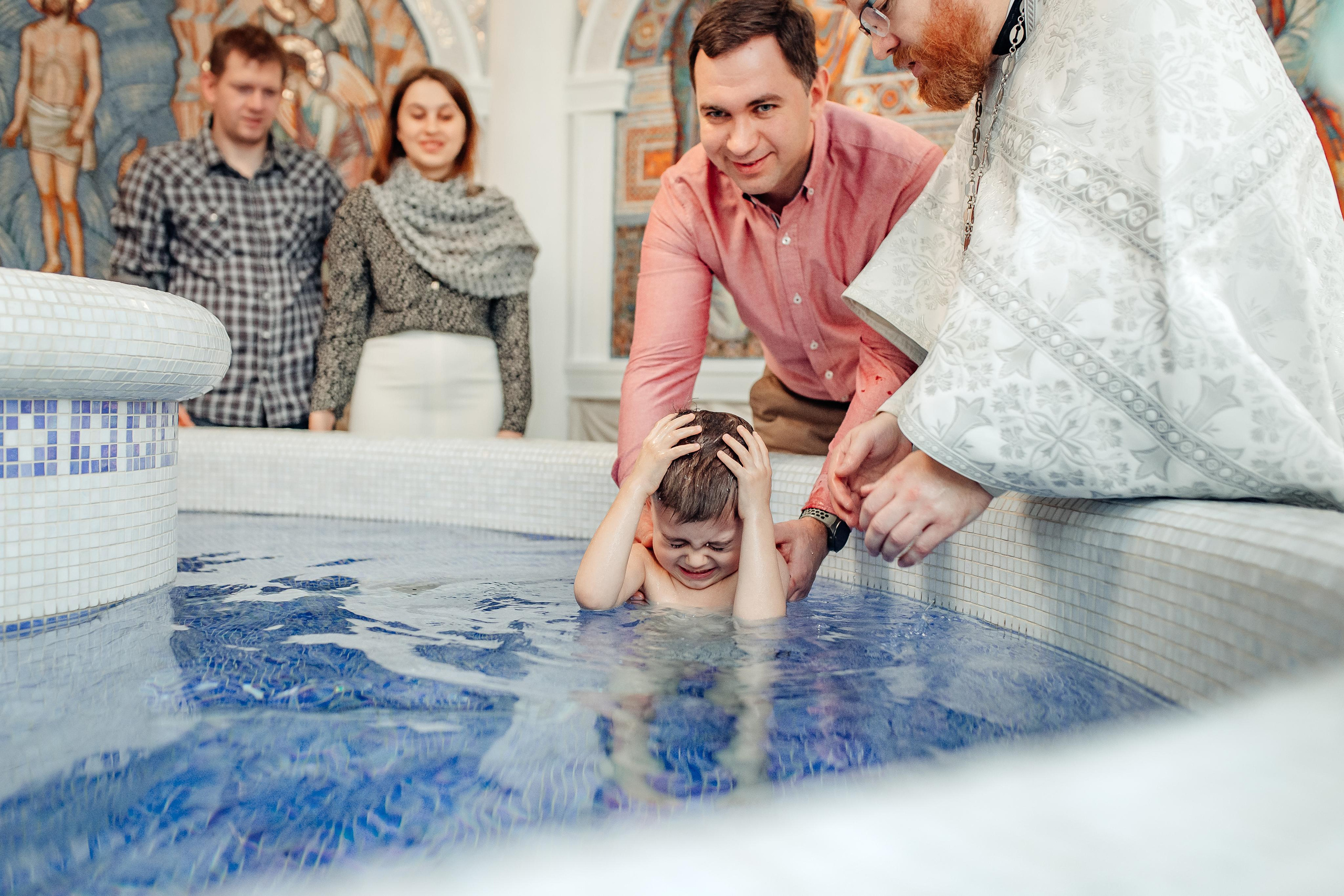 Крещение Марка и Михаила, 12 марта 2022 года