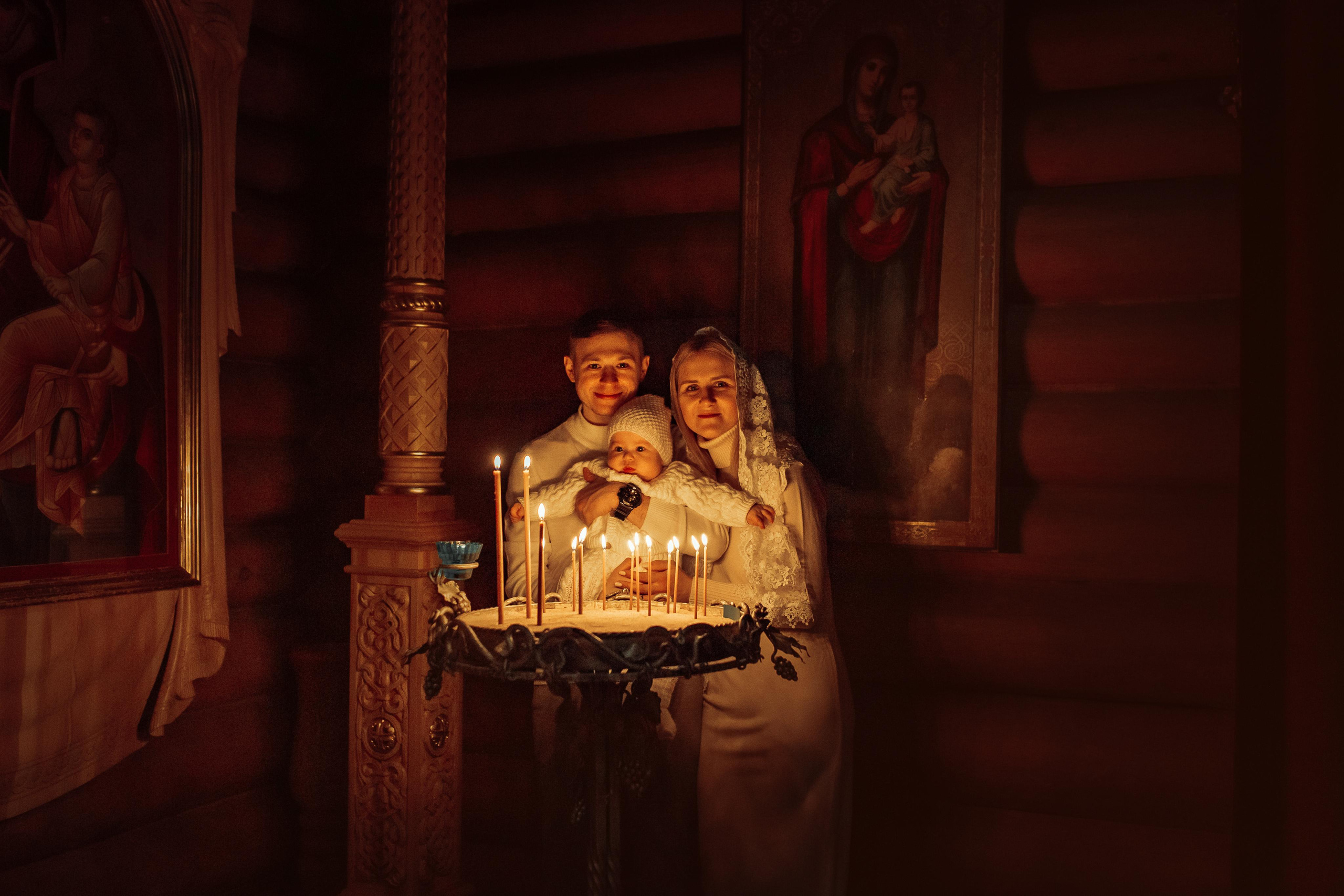 Крещение Максима, Храм Святой Живоначальной Троицы, 19 февраля 2022 года