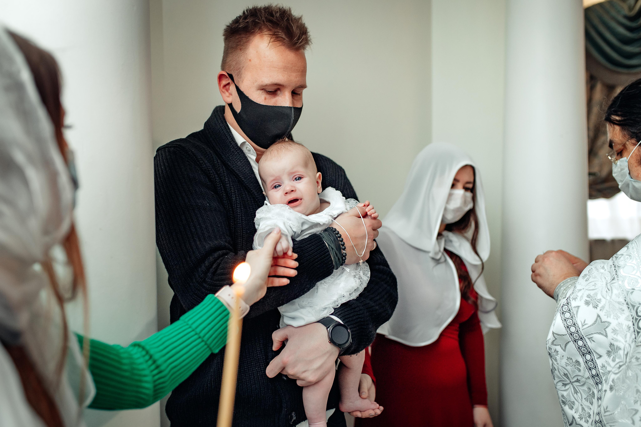 Крещение Дианы, Храм Святой Живоначальной Троицы, 19 февраля 2022 года