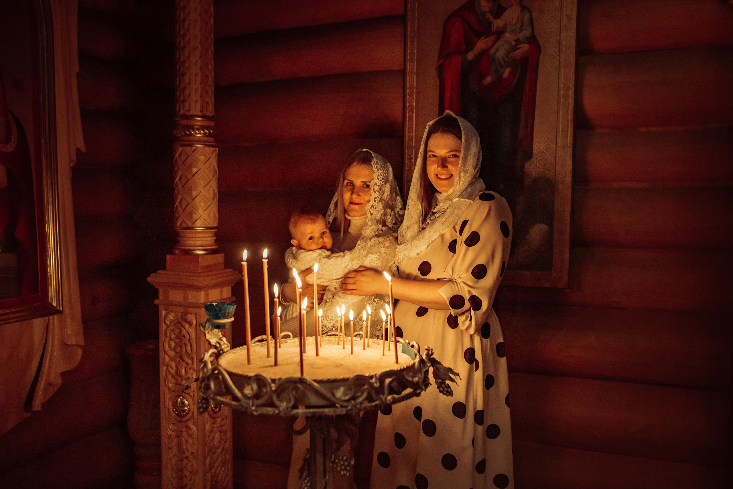 Крещение Максима, Храм Святой Живоначальной Троицы, 19 февраля 2022 года