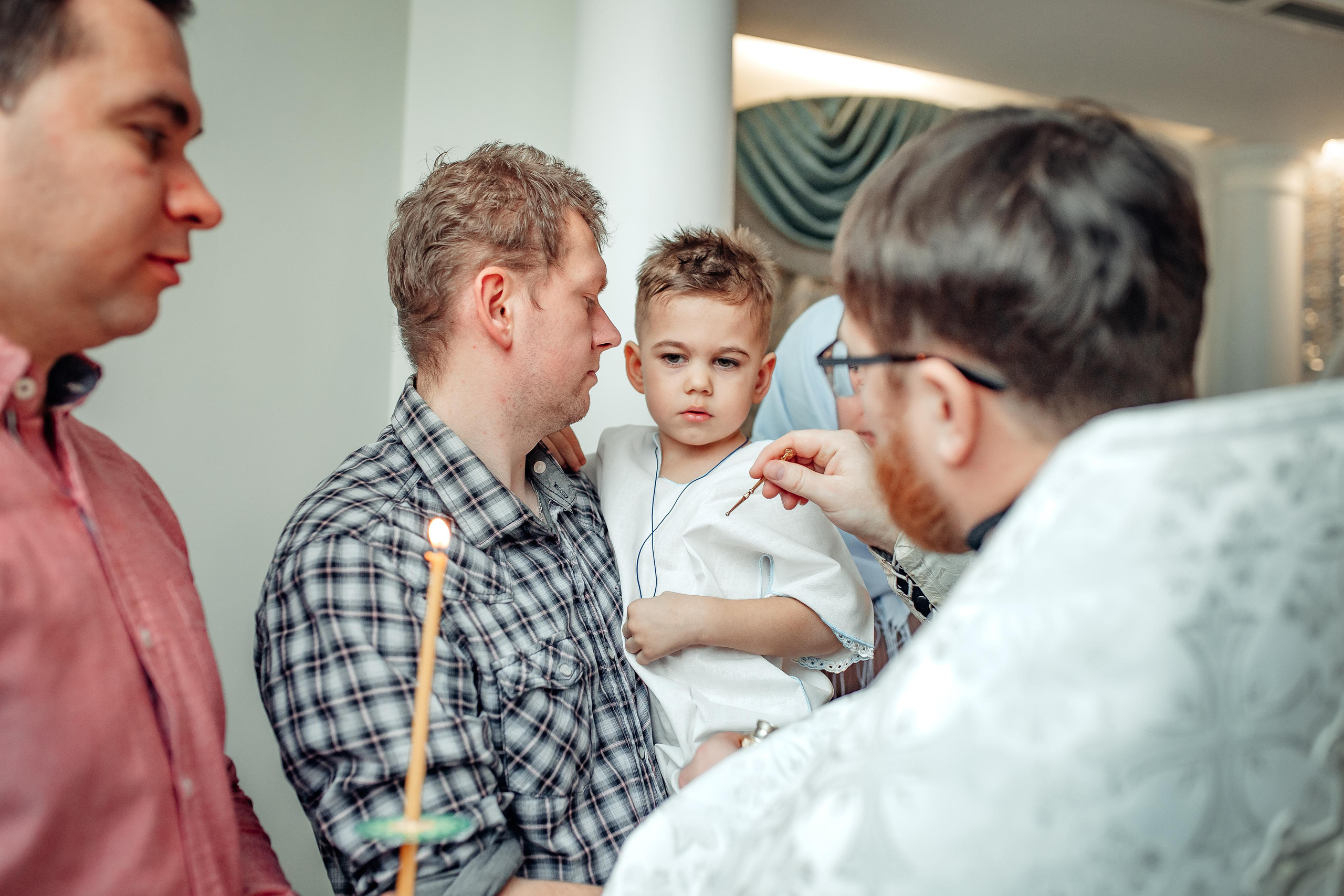 Крещение Марка и Михаила, 12 марта 2022 года