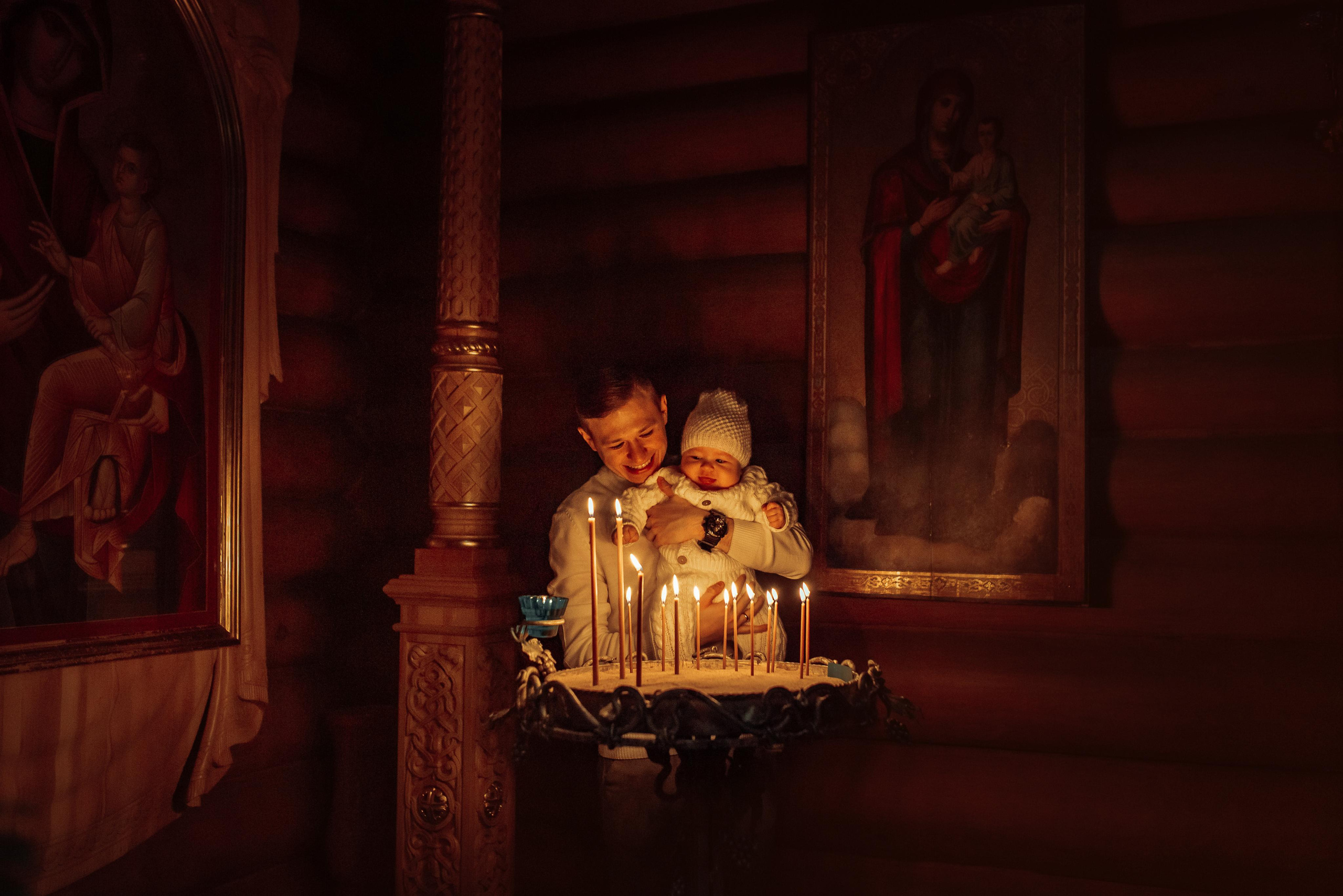 Крещение Максима, Храм Святой Живоначальной Троицы, 19 февраля 2022 года