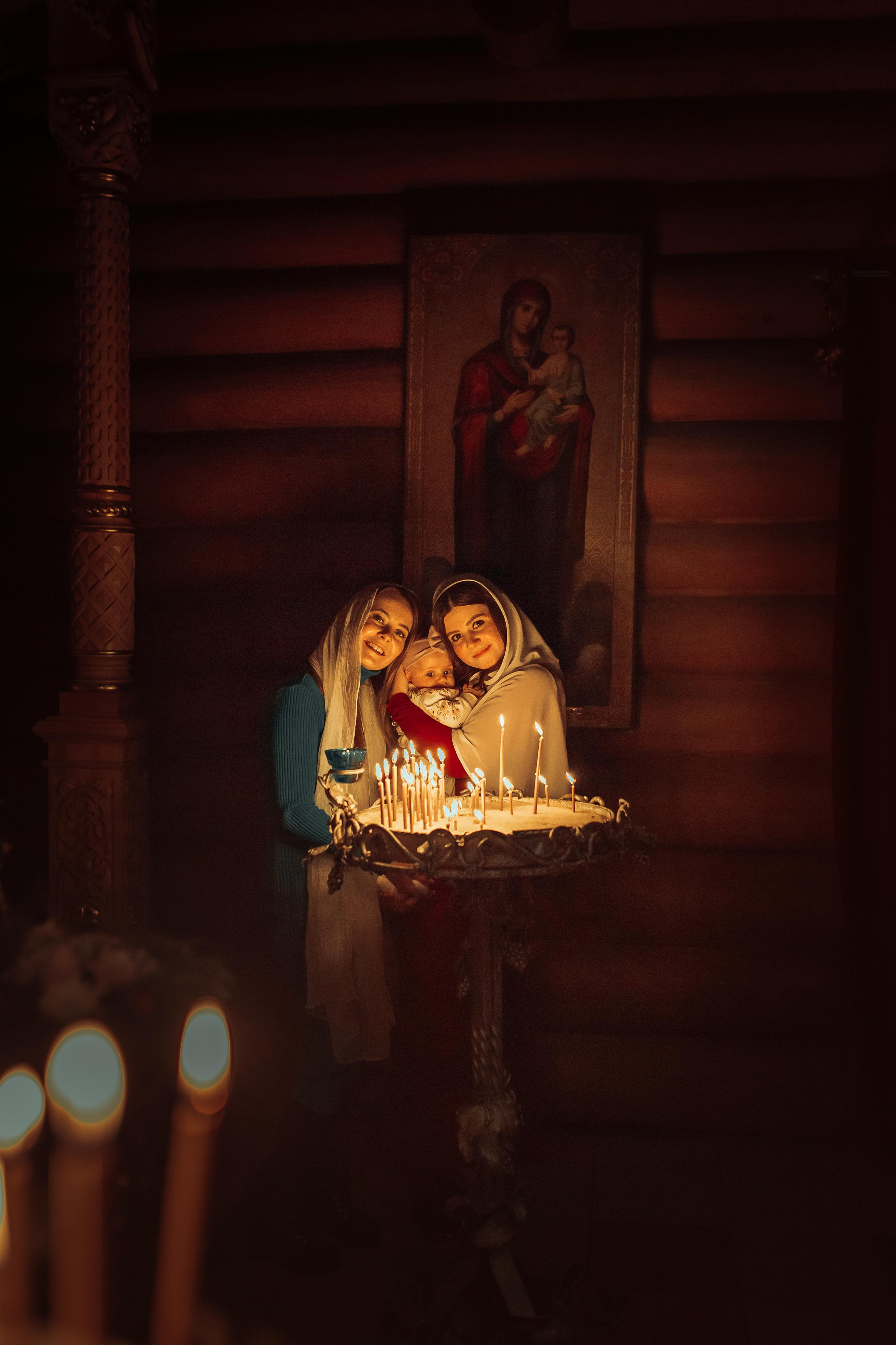 Крещение Дианы, Храм Святой Живоначальной Троицы, 19 февраля 2022 года