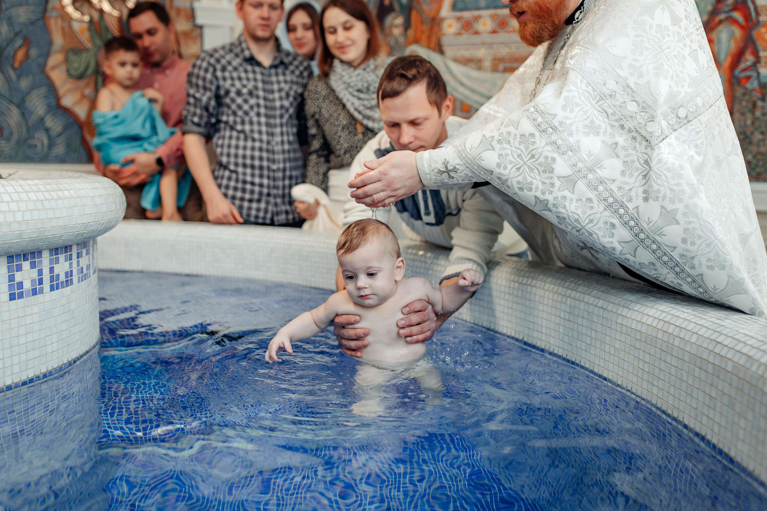 Крещение Марка и Михаила, 12 марта 2022 года