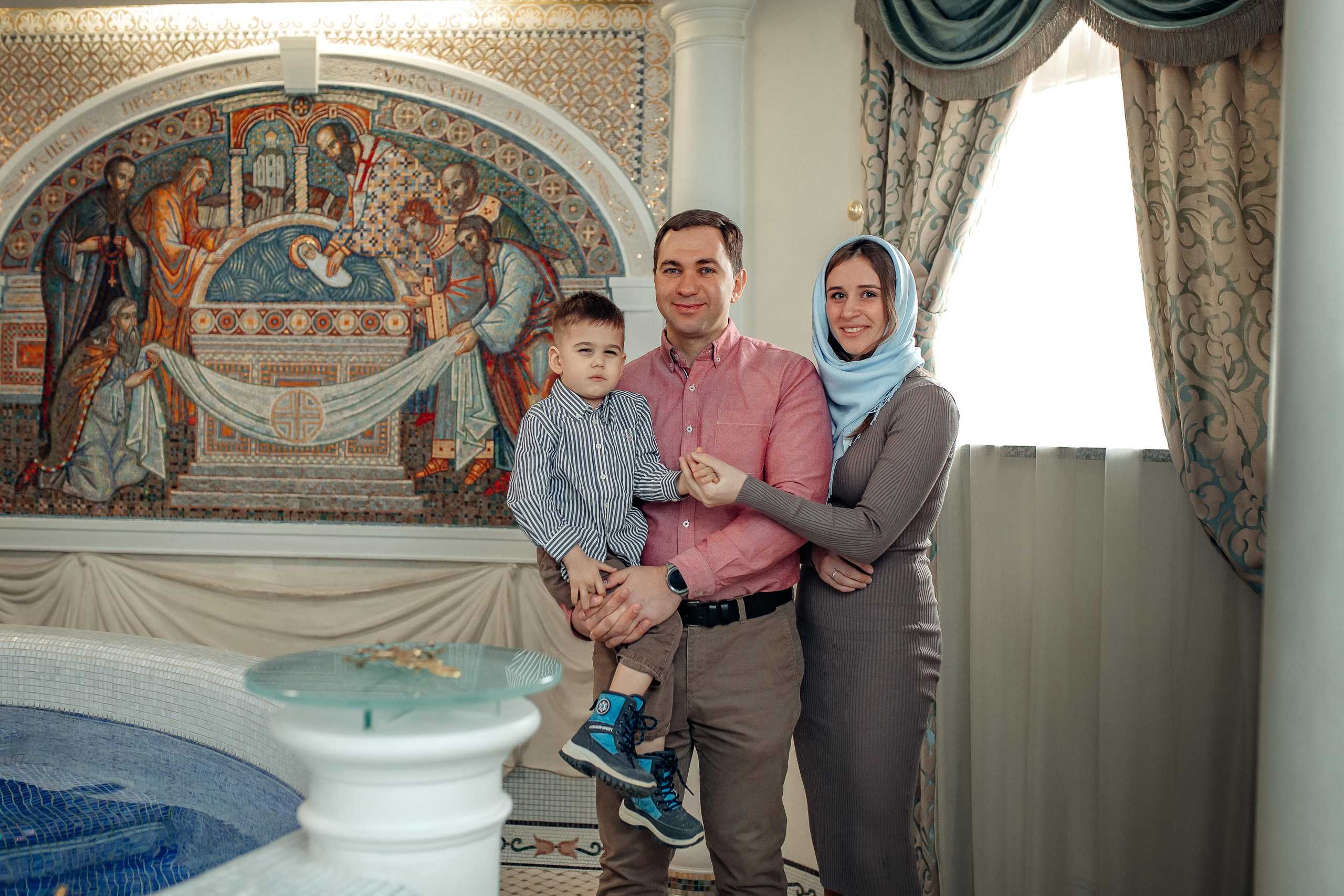 Крещение Марка и Михаила, 12 марта 2022 года