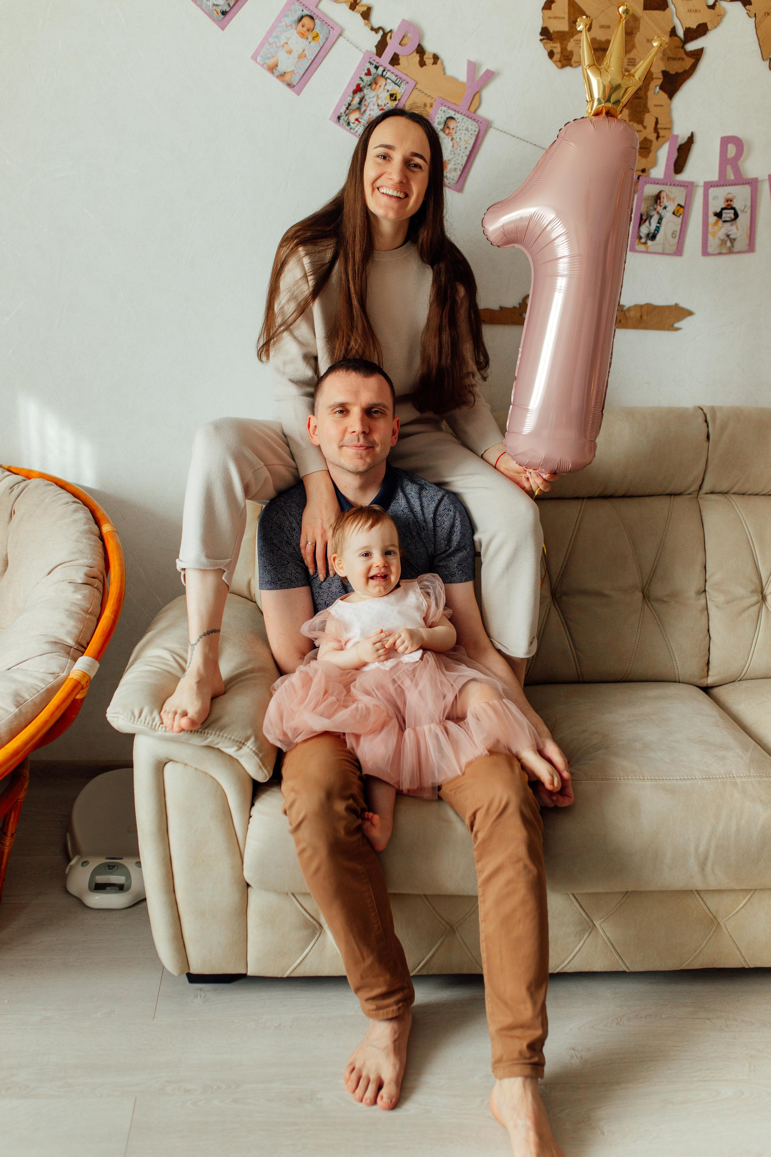 Домашняя 20.02.2022, Милашке 1 годик