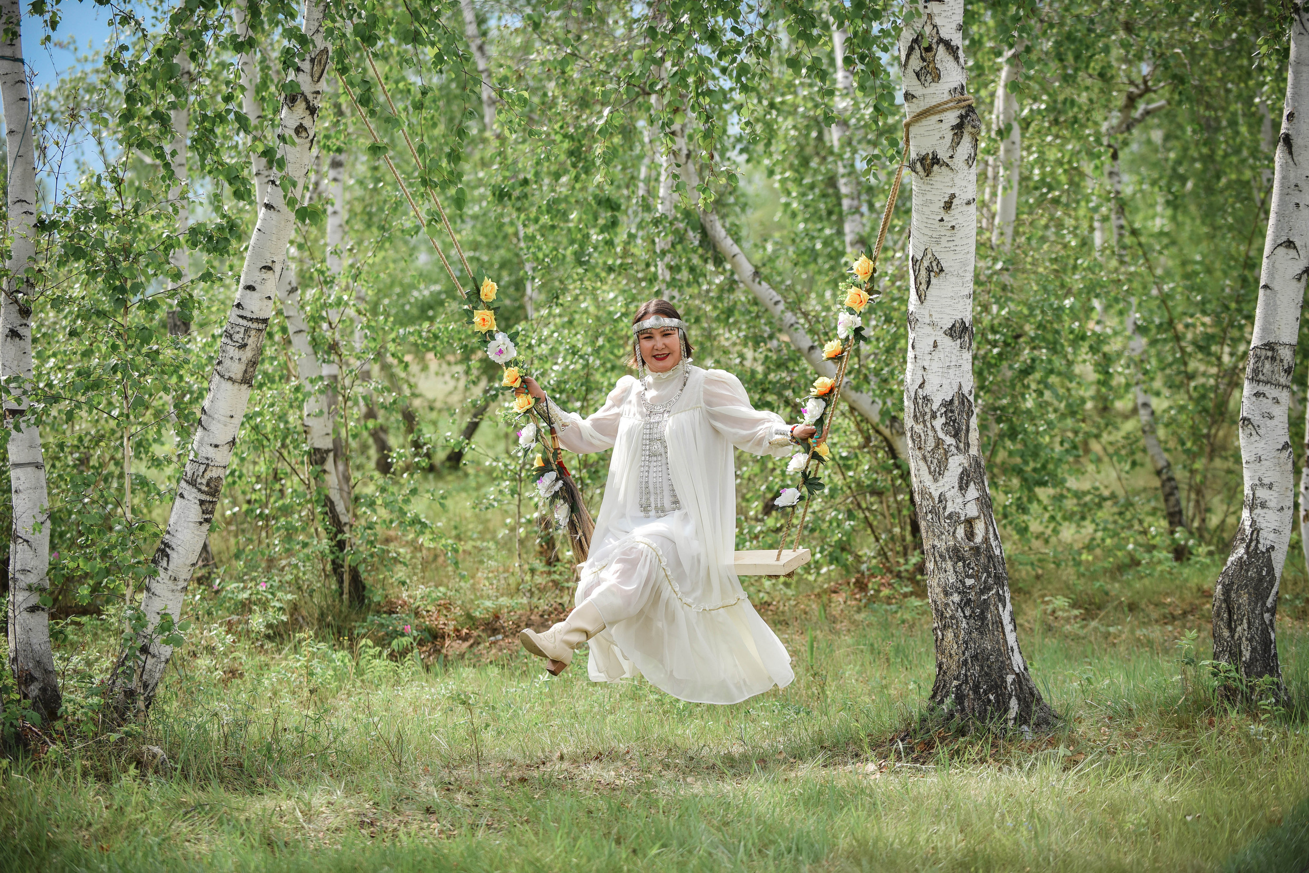 Фотосессия большой семьи в национальных костюмах. ФОТОГРАФ в МОСКВЕ Любовь Пронина