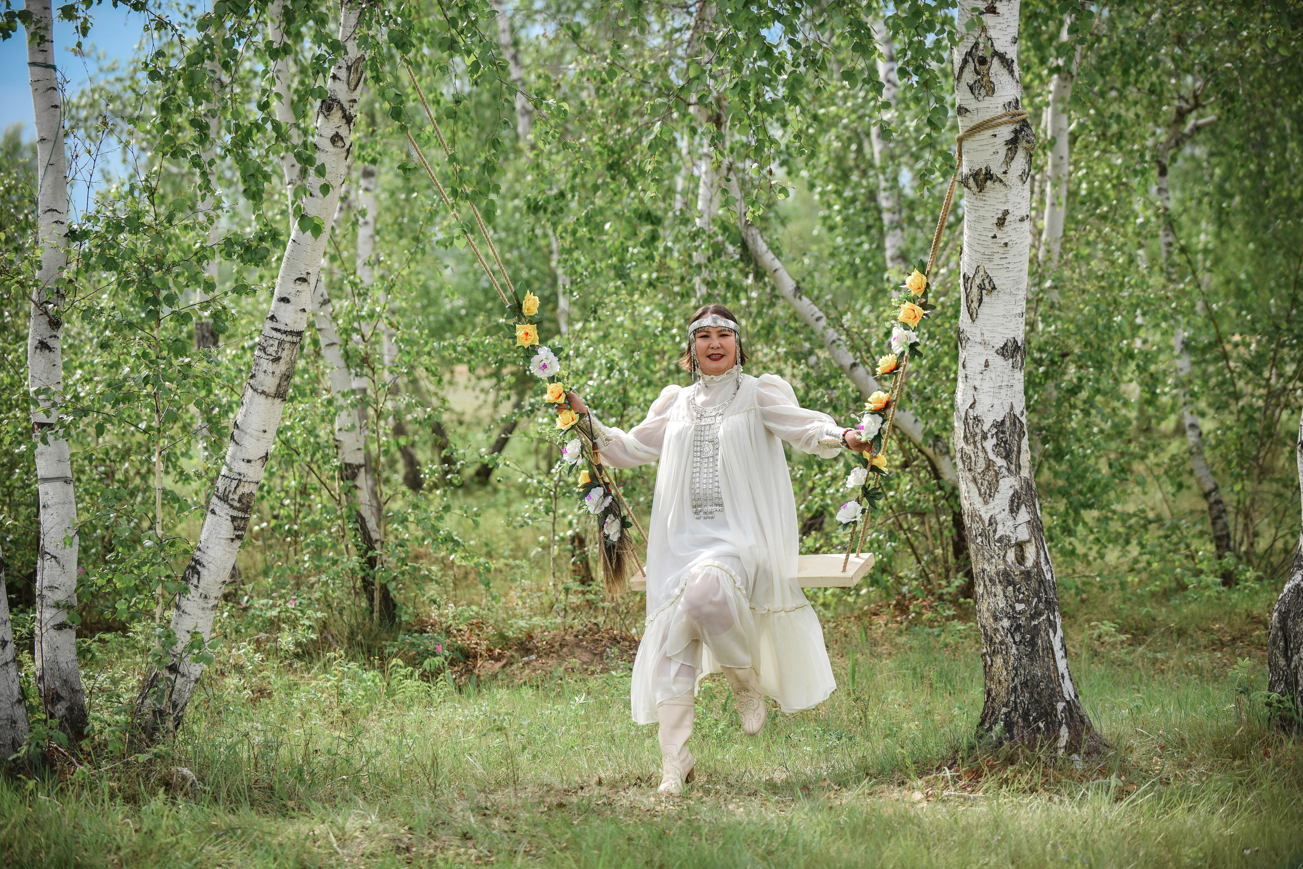 Фотосессия большой семьи в национальных костюмах. ФОТОГРАФ в МОСКВЕ Любовь Пронина