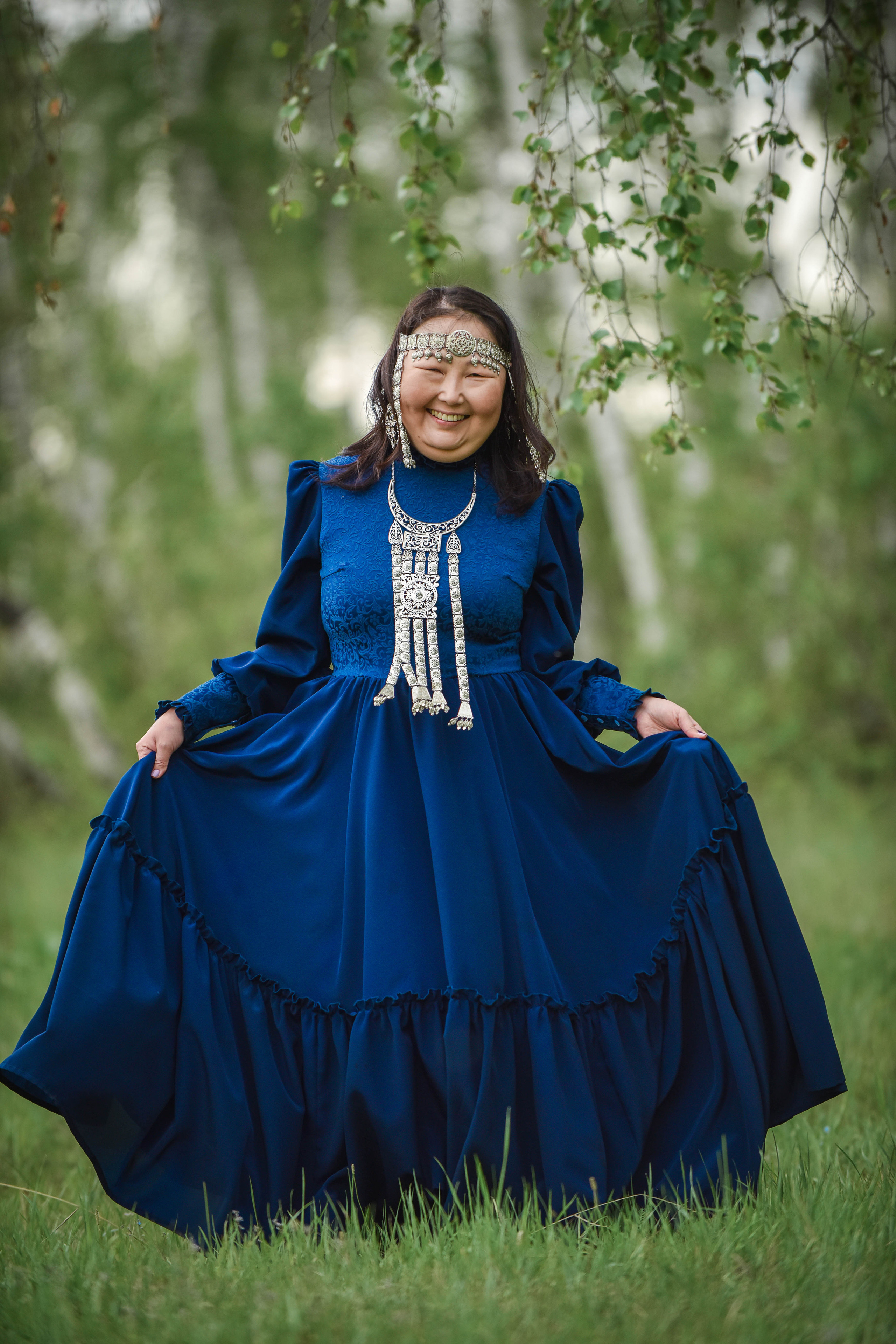 Фотосессия большой семьи в национальных костюмах. ФОТОГРАФ в МОСКВЕ Любовь Пронина