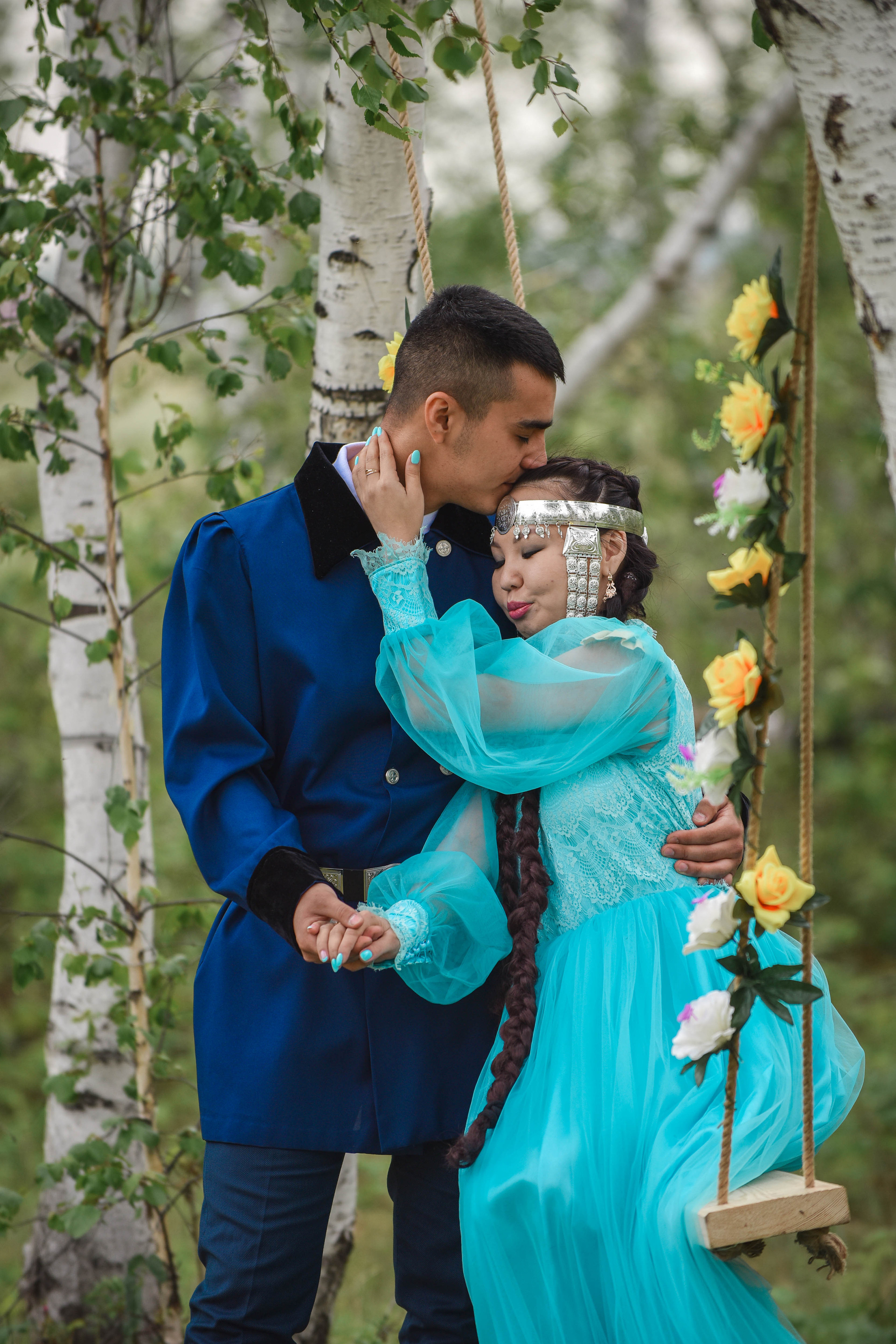 Фотосессия большой семьи в национальных костюмах. ФОТОГРАФ в МОСКВЕ Любовь Пронина