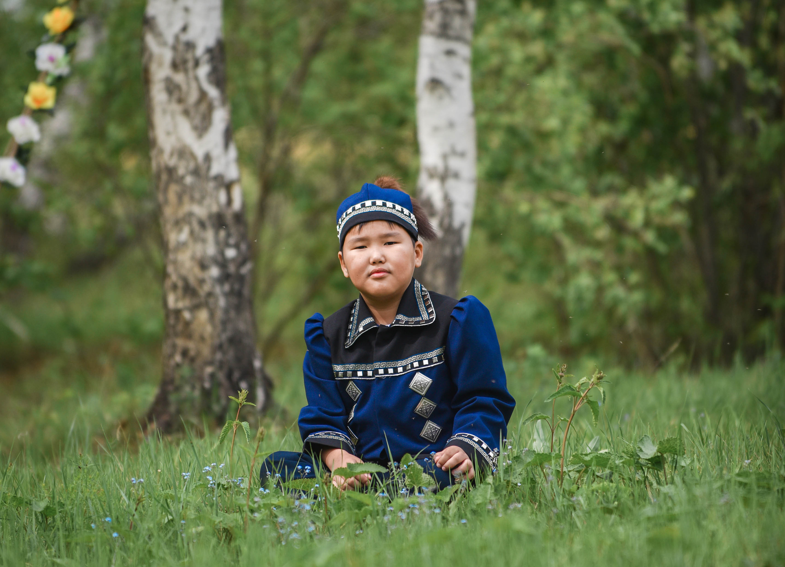 Фотосессия большой семьи в национальных костюмах. ФОТОГРАФ в МОСКВЕ Любовь Пронина