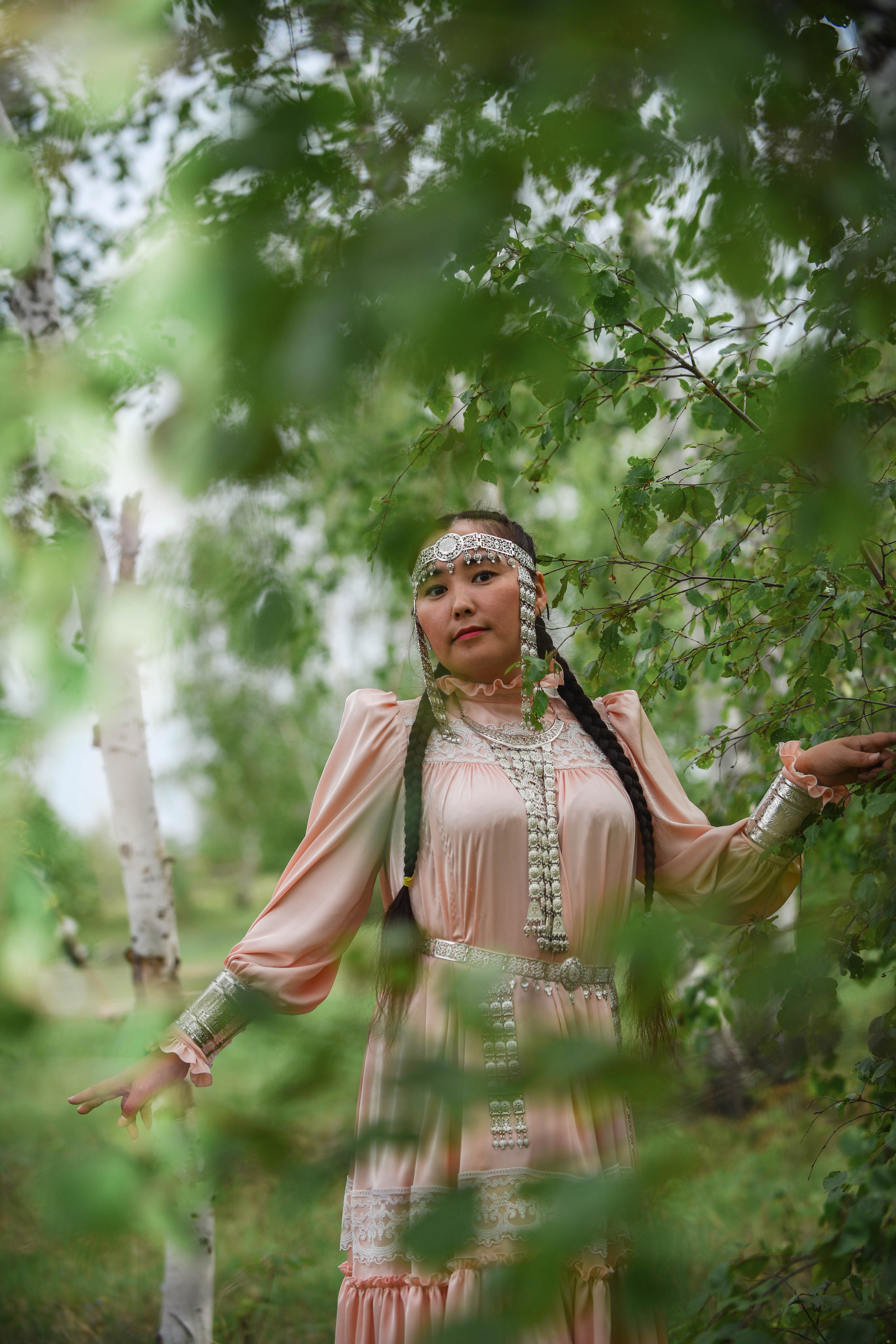 Фотосессия большой семьи в национальных костюмах. ФОТОГРАФ в МОСКВЕ Любовь Пронина