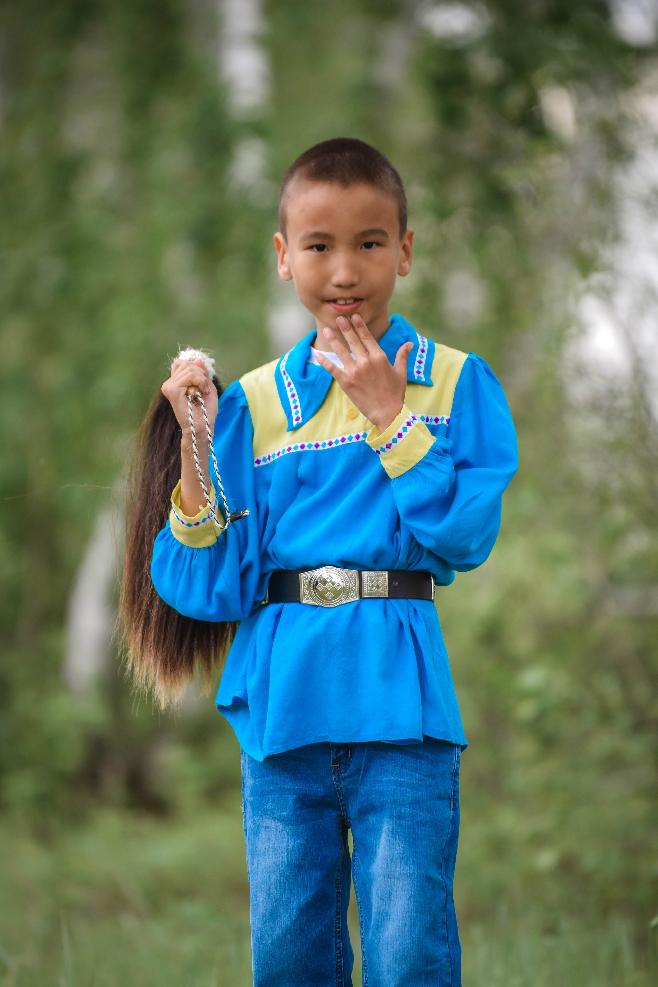 Фотосессия большой семьи в национальных костюмах. ФОТОГРАФ в МОСКВЕ Любовь Пронина
