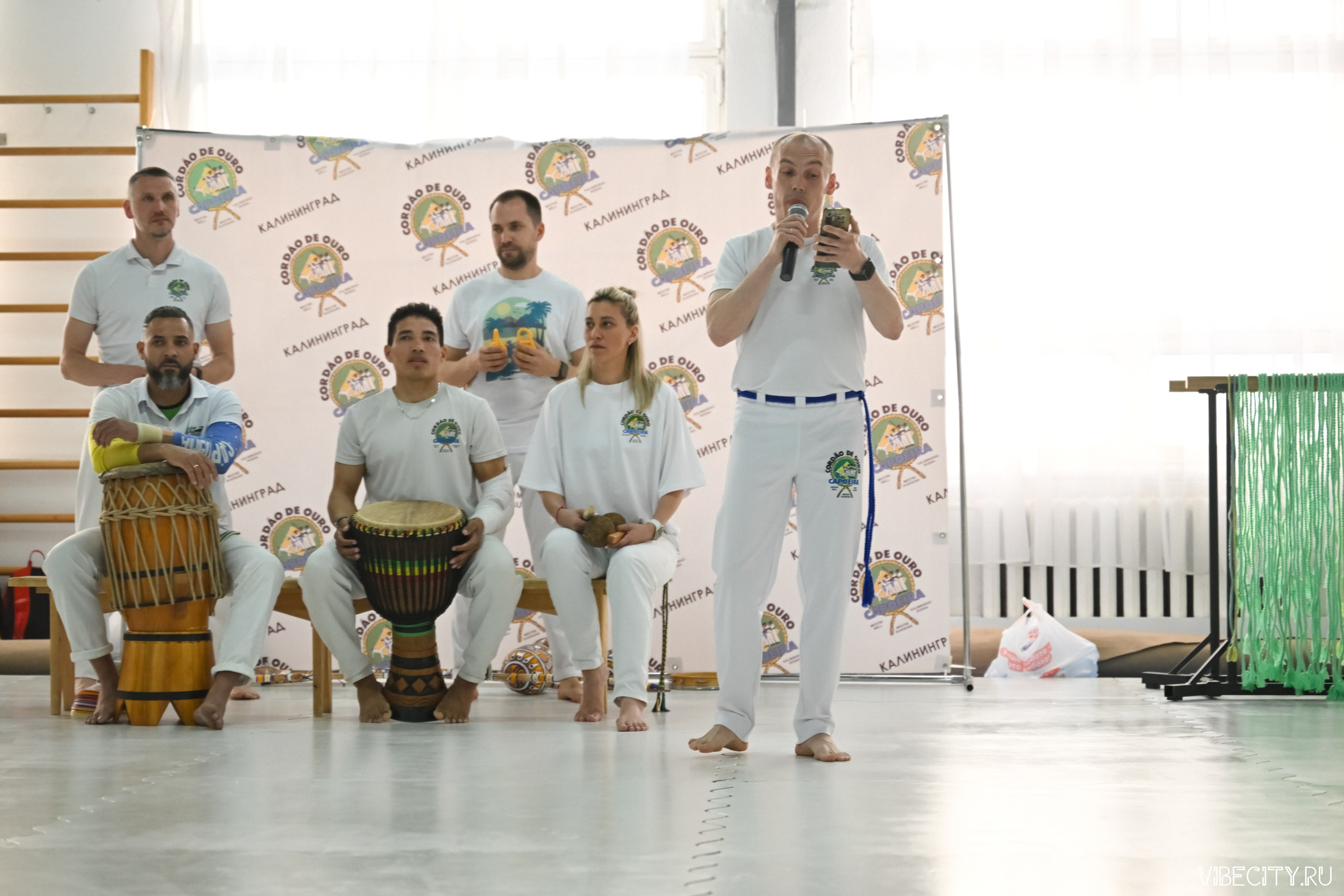 Capoeira: 4-е batizado e Troca de cordao. VIBECITY.RU Вайб Сити Ру Фоторепортажи Фотоотчеты Калининград