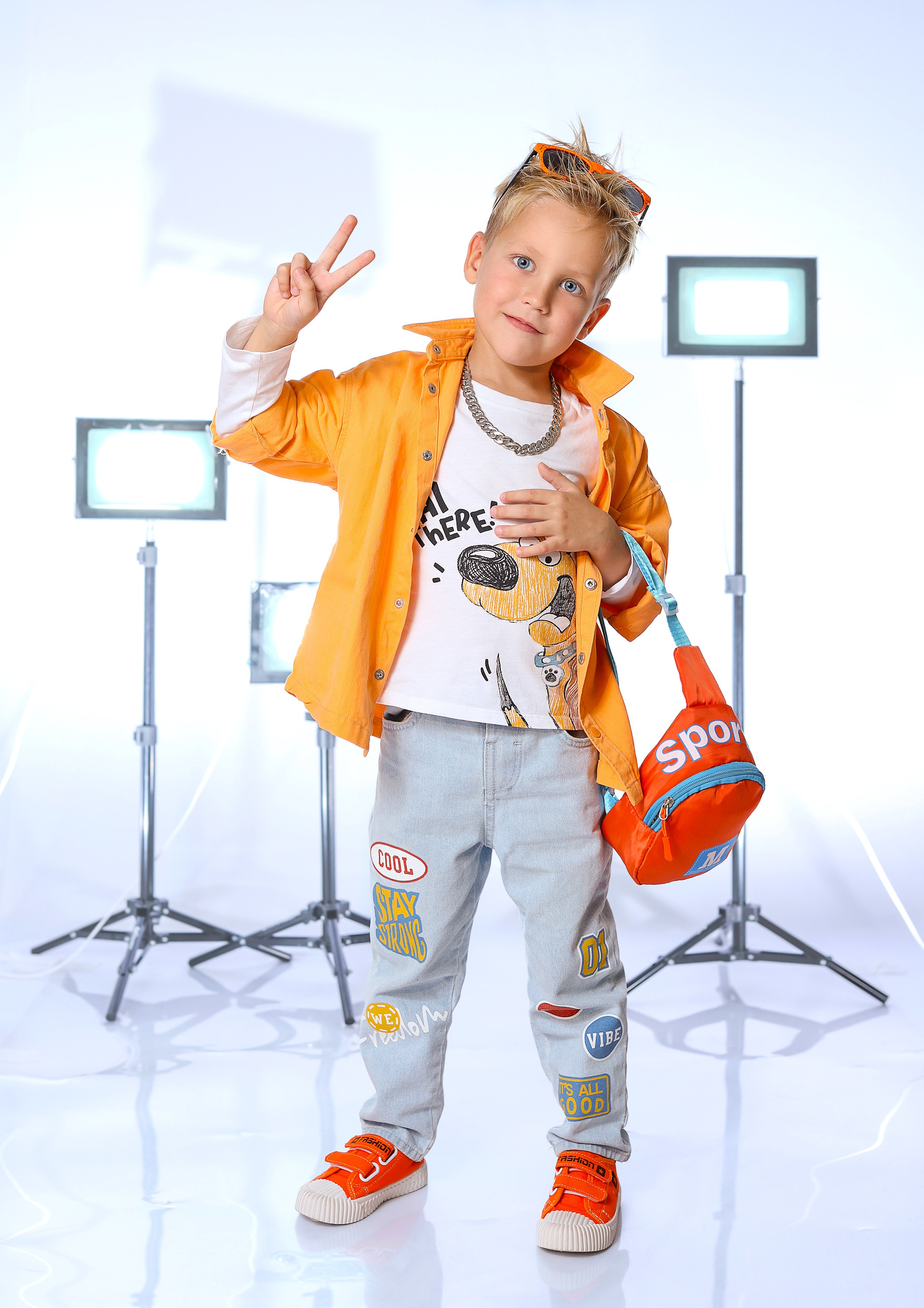 Фотосессия «Fashion Kids » 2023. Фотограф в детский сад Елена Колчева Новокузнецк