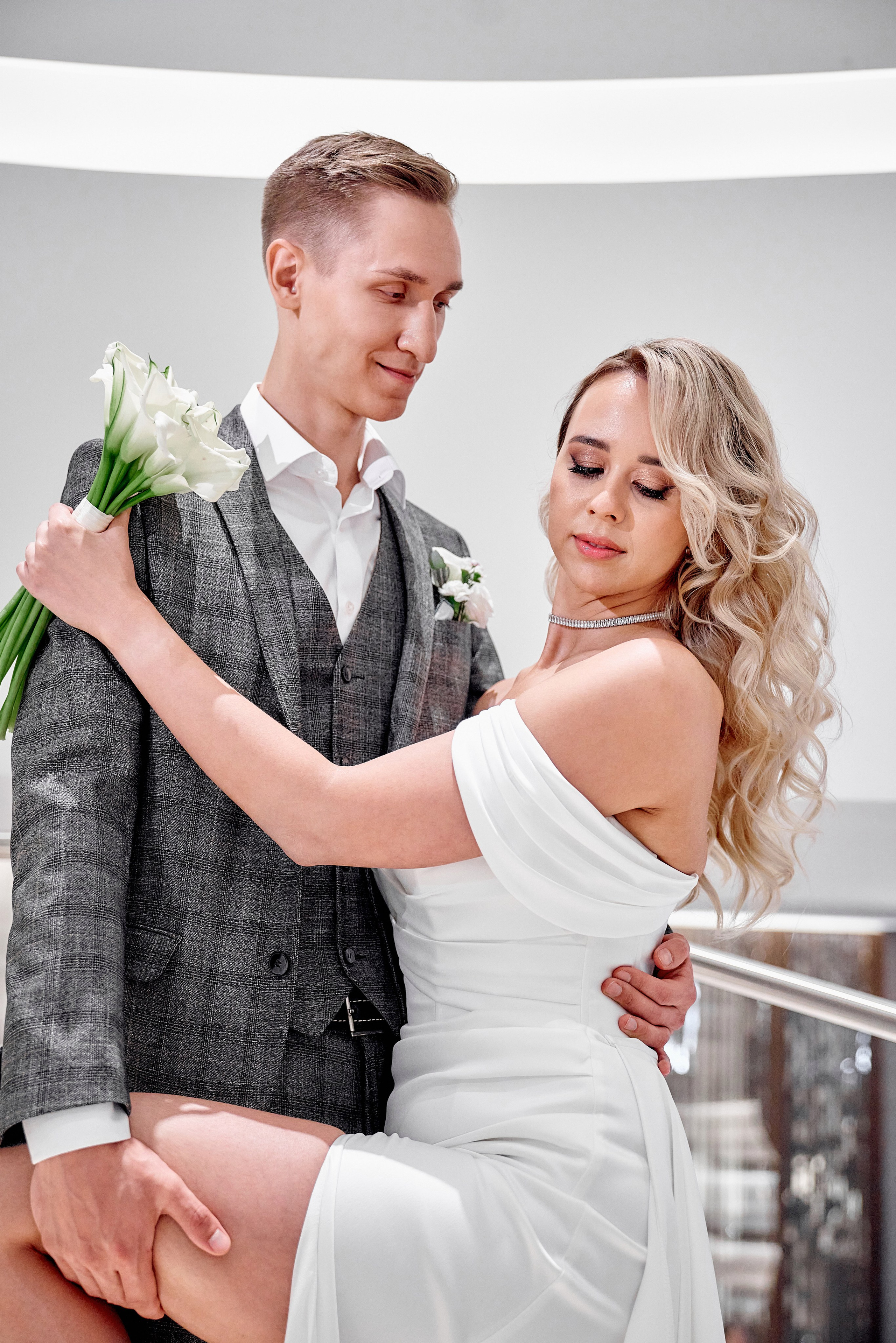 Свадебняа Фотосессия Николая и Анастасии в Кусково