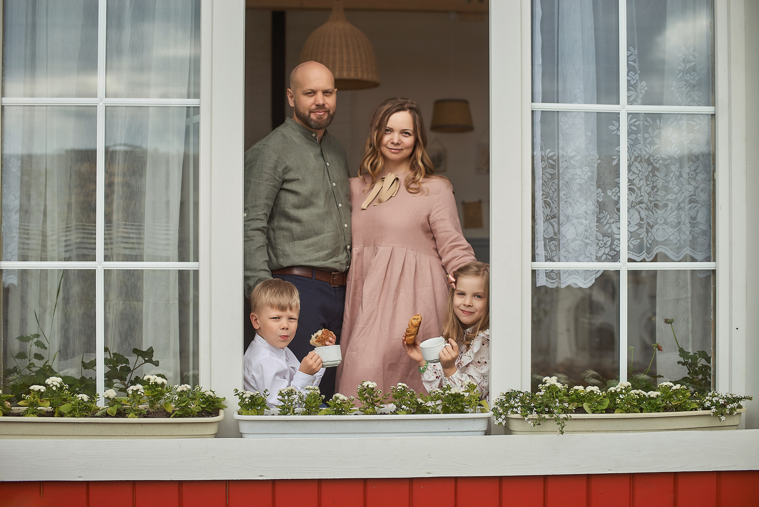 Семейная фотосессия в LeonаДача. Семейный и детский фотограф Катерина Рожкова