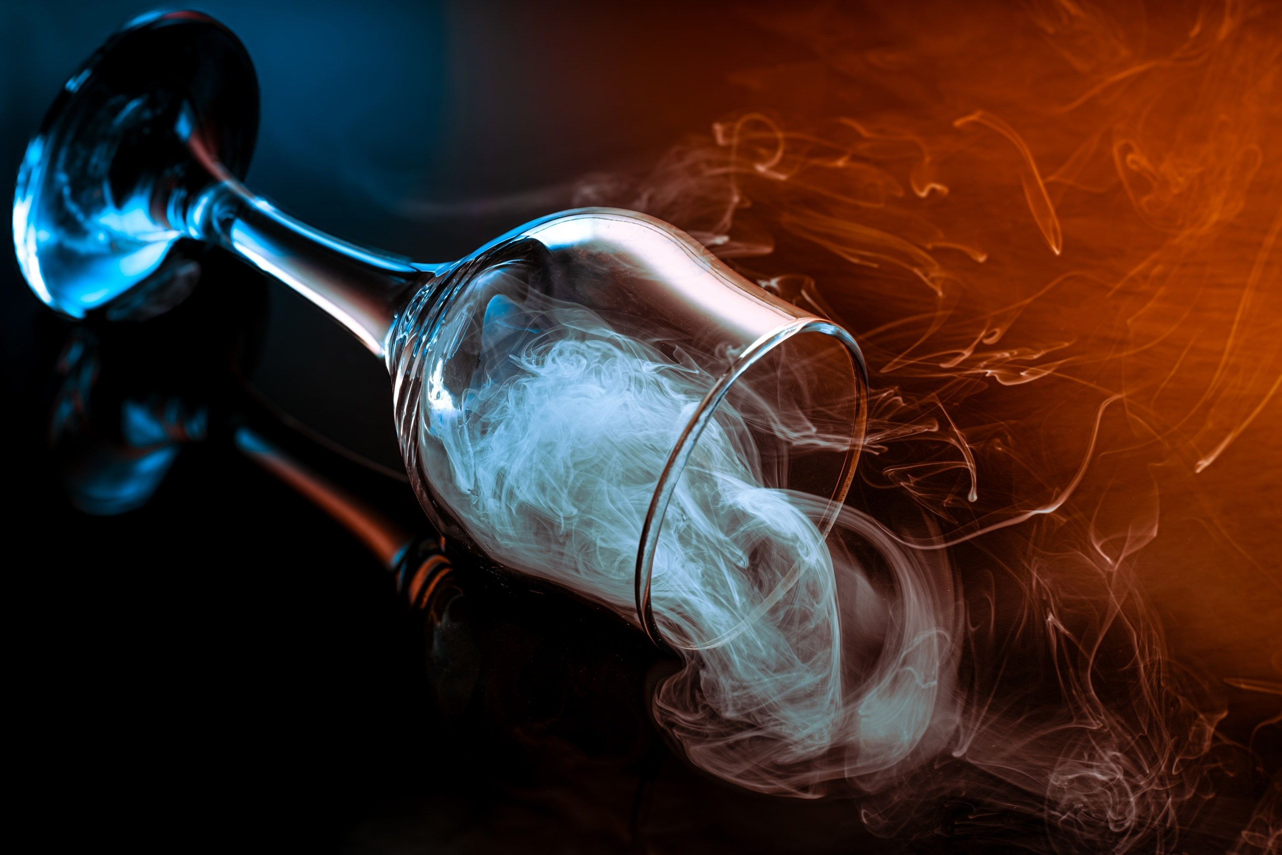 Дым в рекламной съемке для создания атмосферы