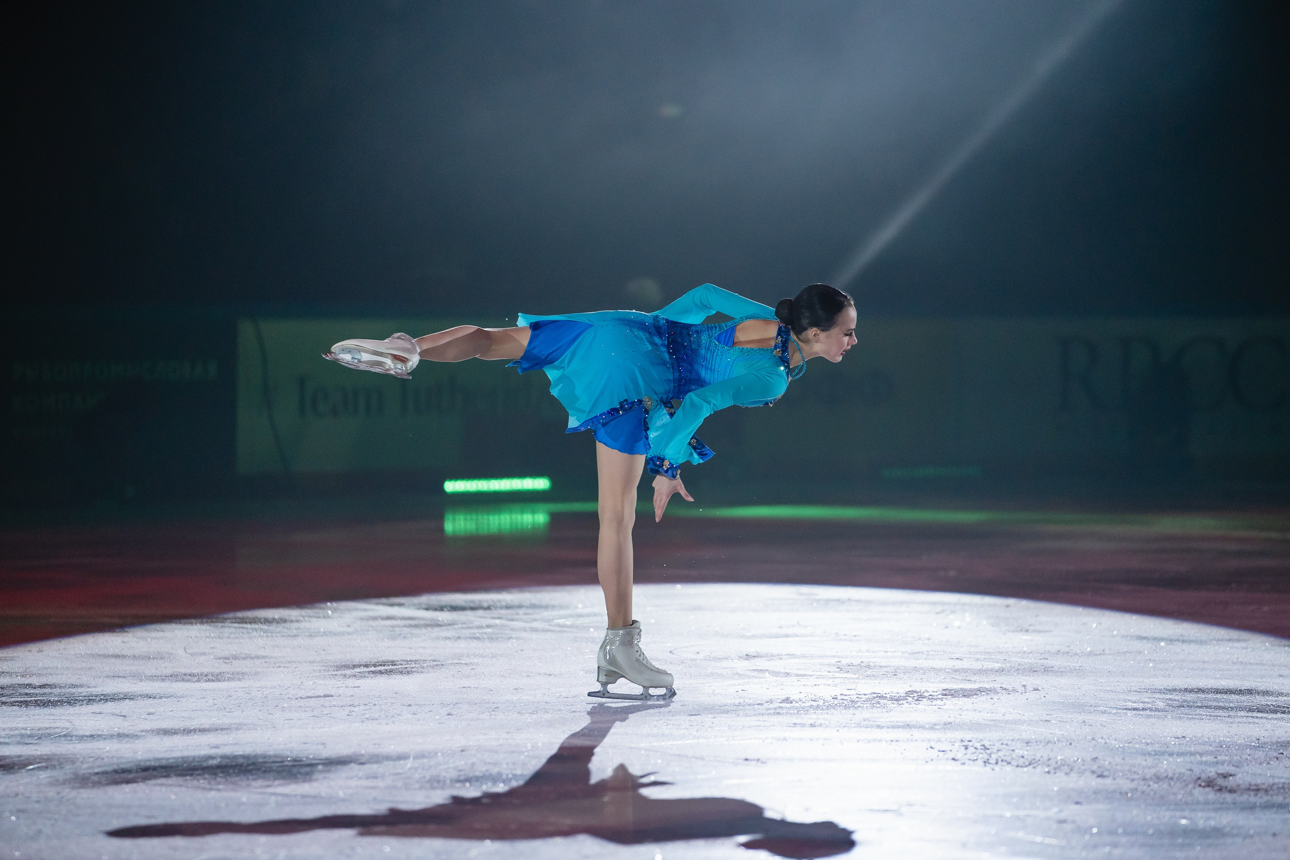 Шоу «Чемпионы на льду» в Новосибирске. Воробьева Ксения — Спортивный и танцевальный фотограф Новосибирск