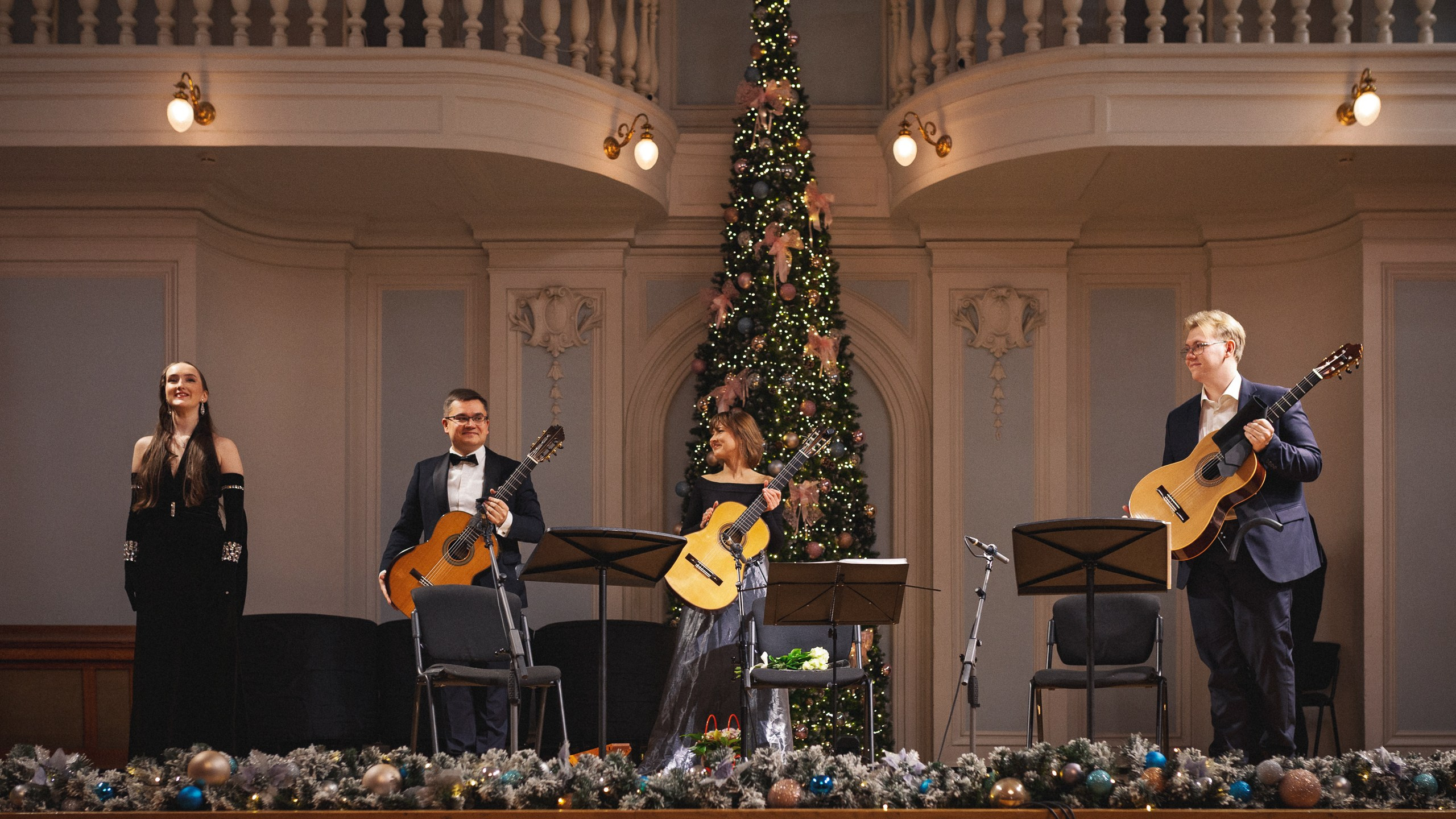 Московское гитарное трио в Московской консерватории. Дмитрий Бородаев