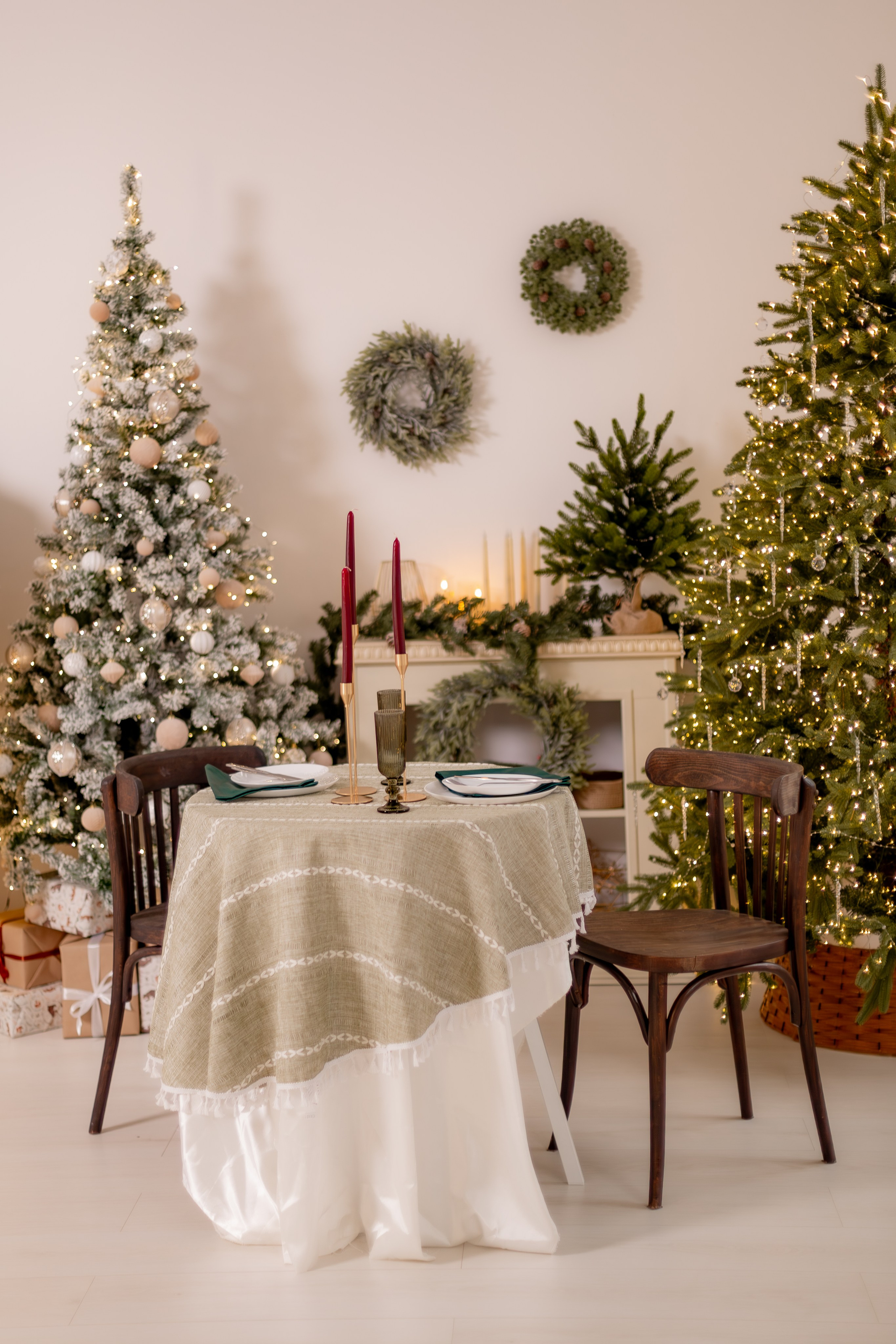 Новогодняя фотосессия семейная в Мытищах. Фотостудия «Птичка» Мытищи,