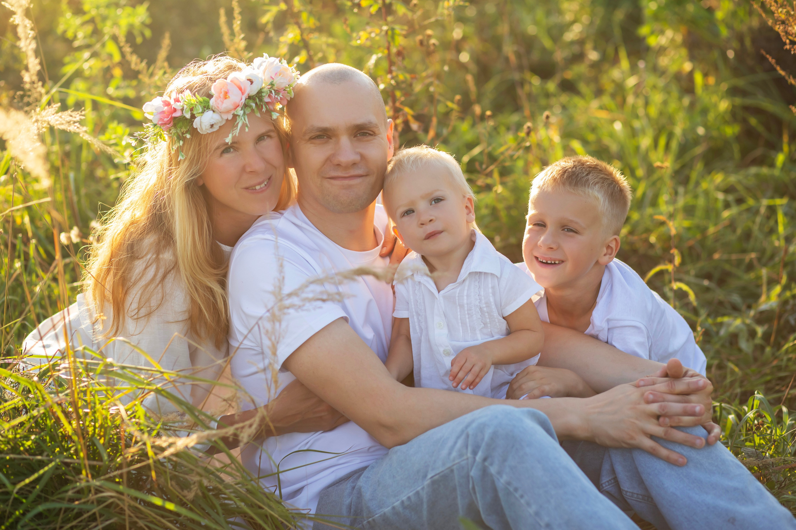 В поле…. Семейный и детский фотограф в Москве и МО — Александра
