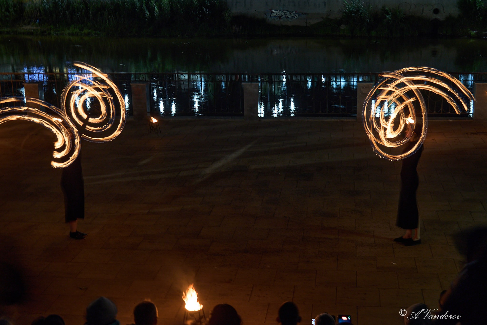 Огненное шоу. Фотограф Омск | Александр Вандеров