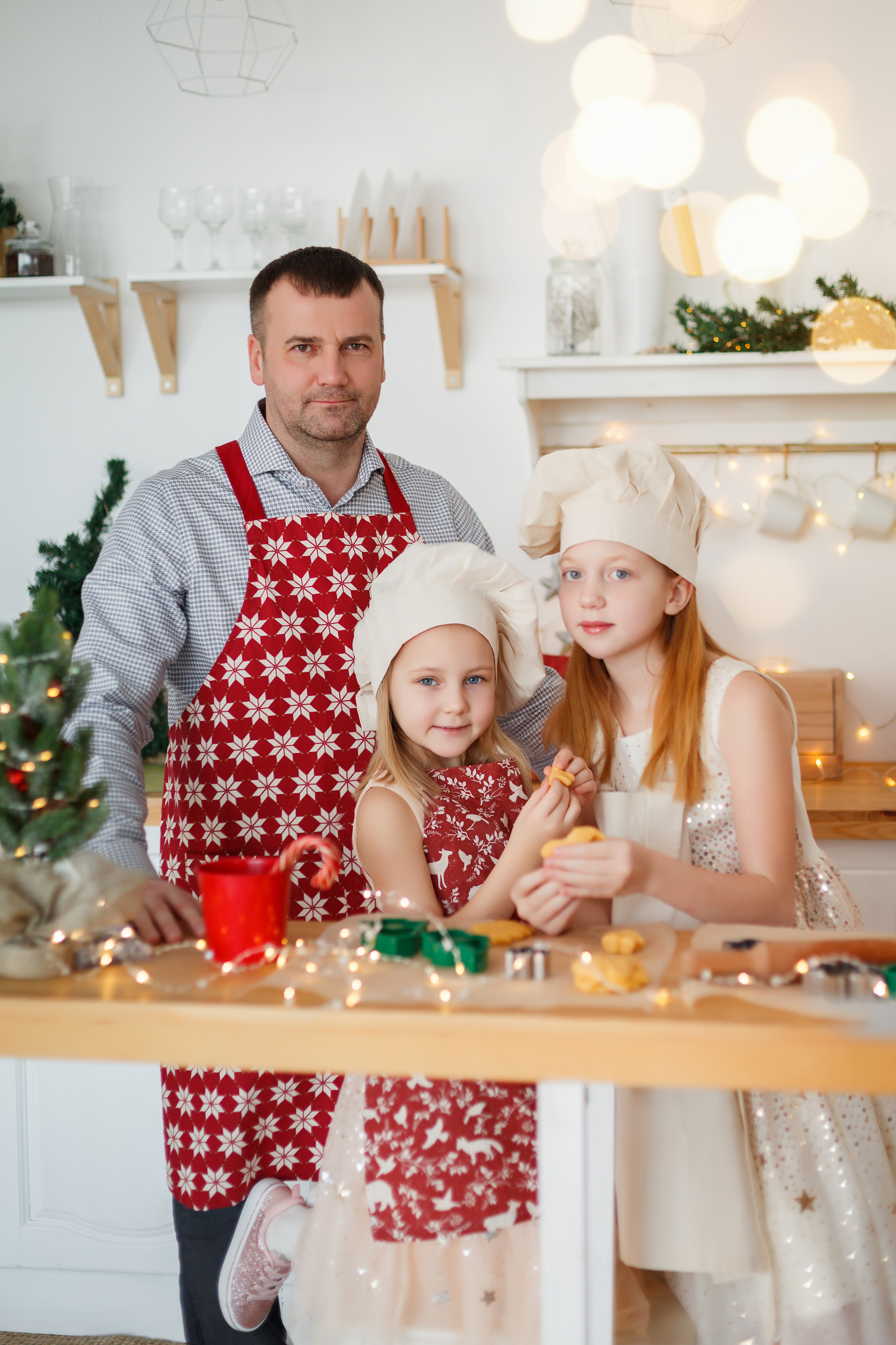 Анечка с семьей на Новый Год. Фотограф в Самаре Юлия Решетнева