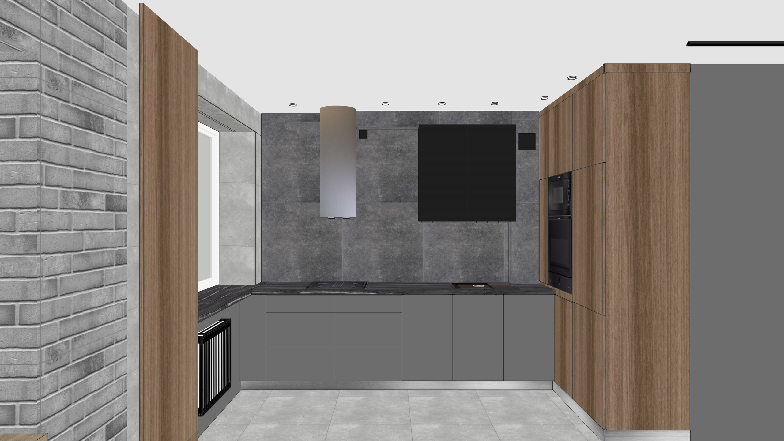 Проспект Славы Коллажи квартиры 35 м². Наталья Наследова