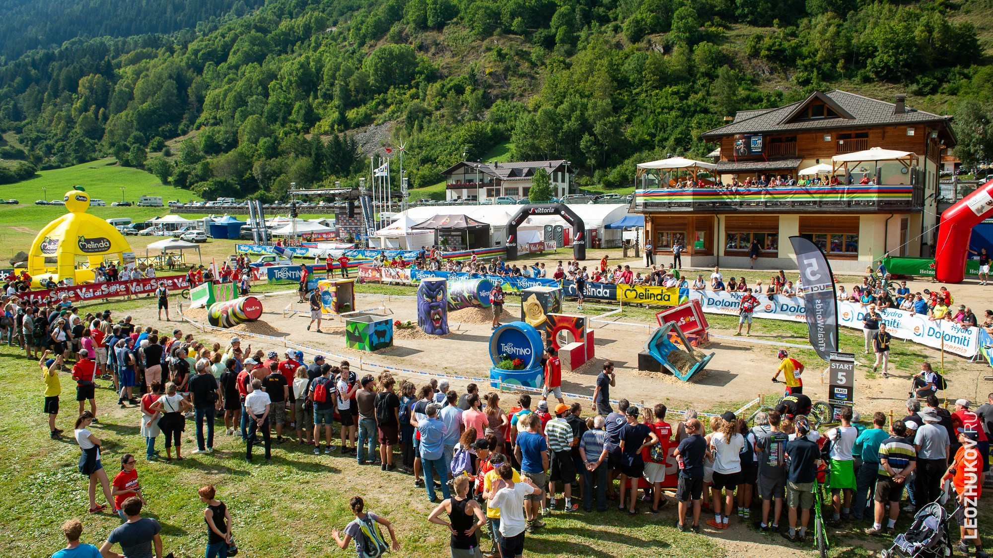 UCI Trials World Championships 2016 — finals. Sports photographer Leonid Zhukov