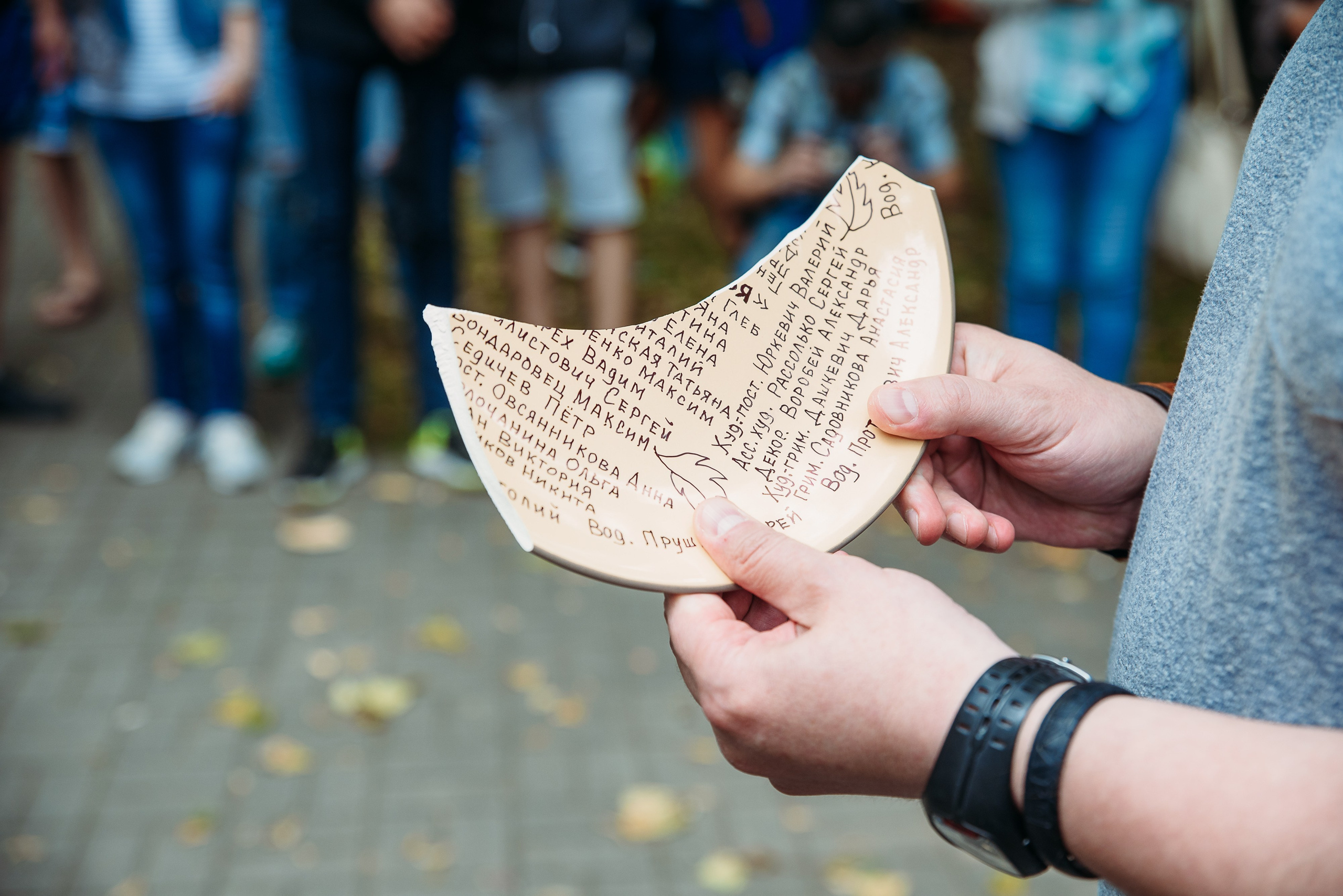 На съемках сериала «Опавшие листья». Свадебный и семейный фотограф в Минске Филиппович Александр