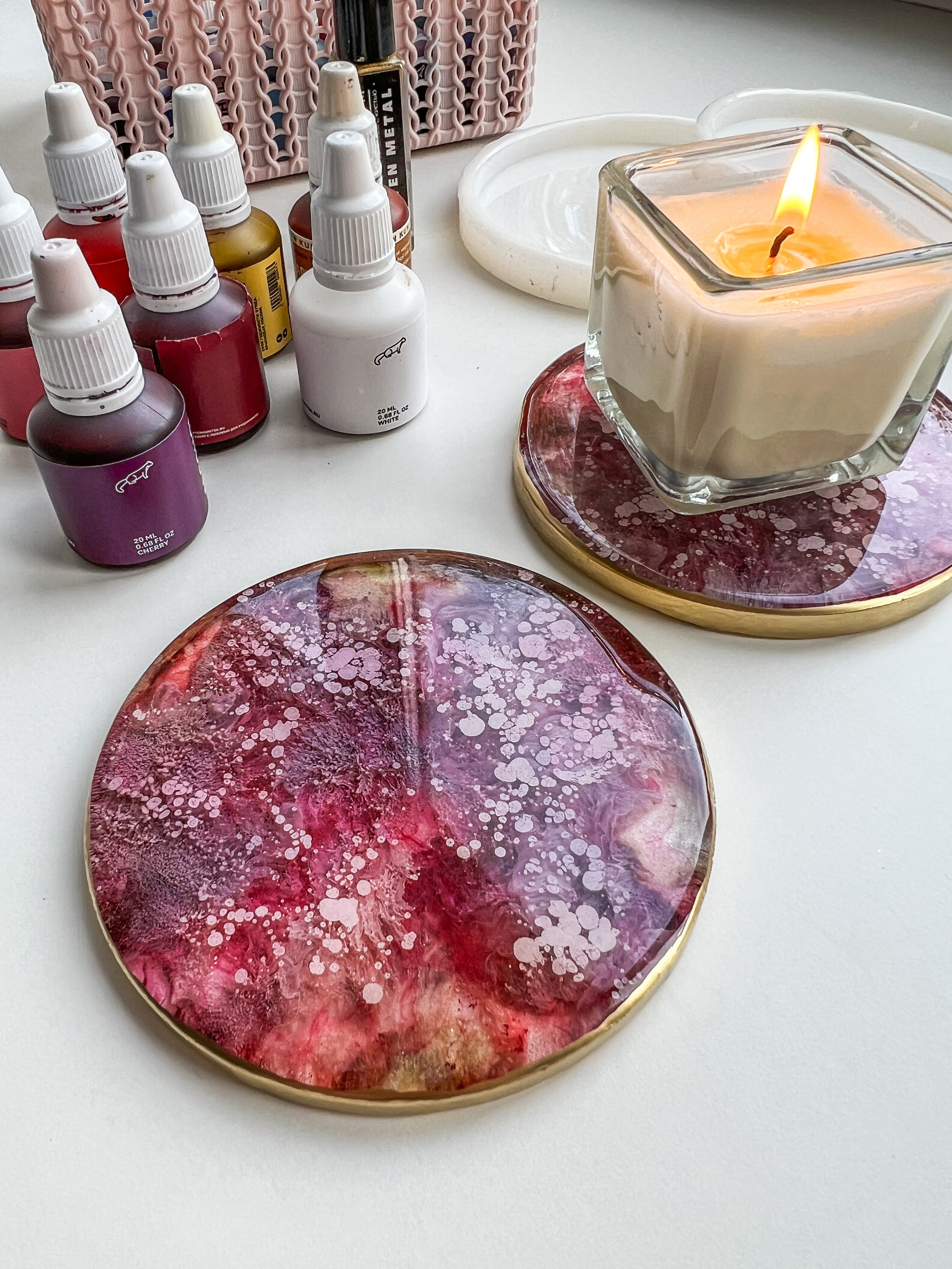 Онлайн мастер-классы по эпоксидной смоле и спиртовым чернилам. Seatales — эпоксидная смола и спиртовые чернила