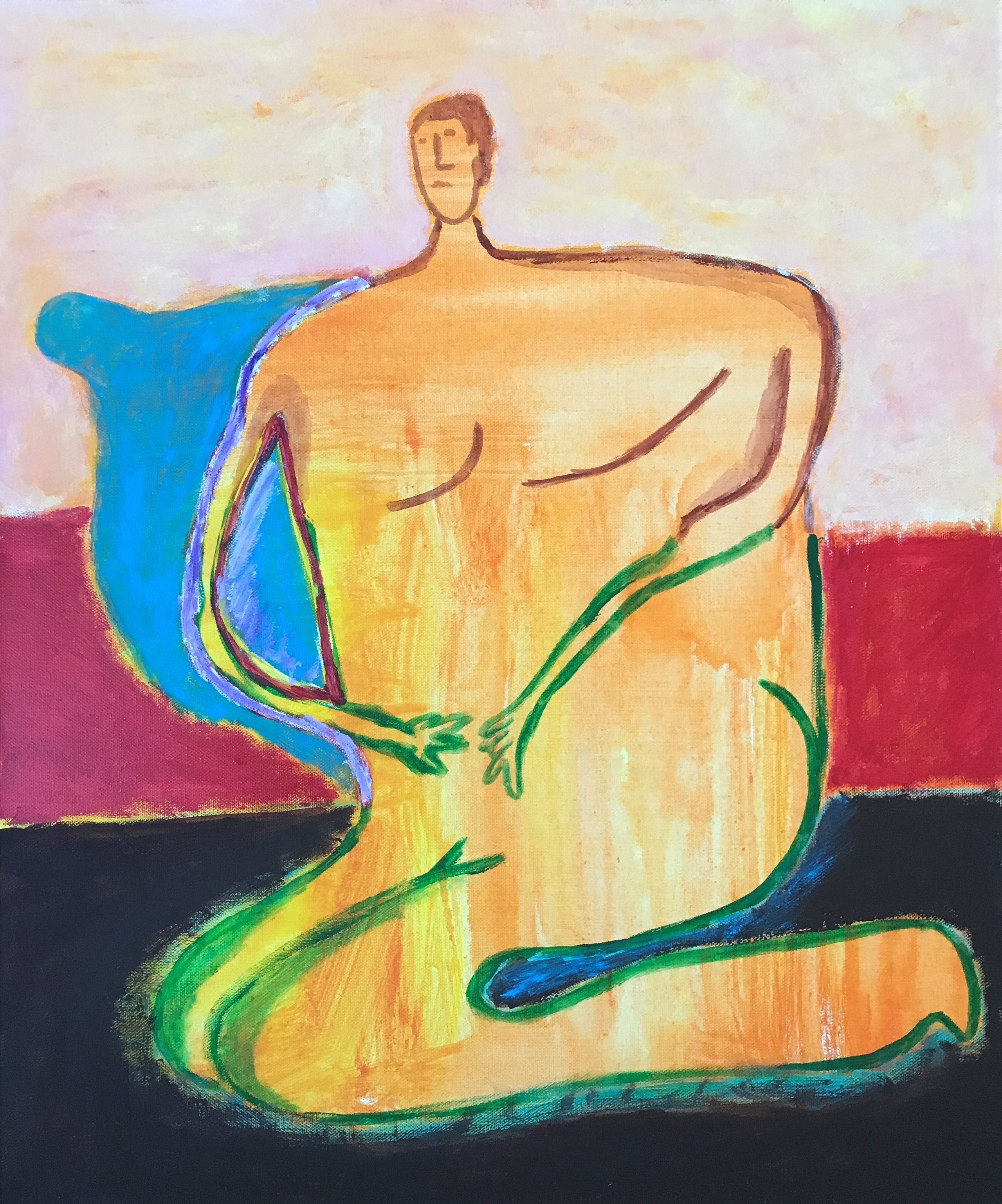 Не думай про…. Artist Oleg Semenovykh