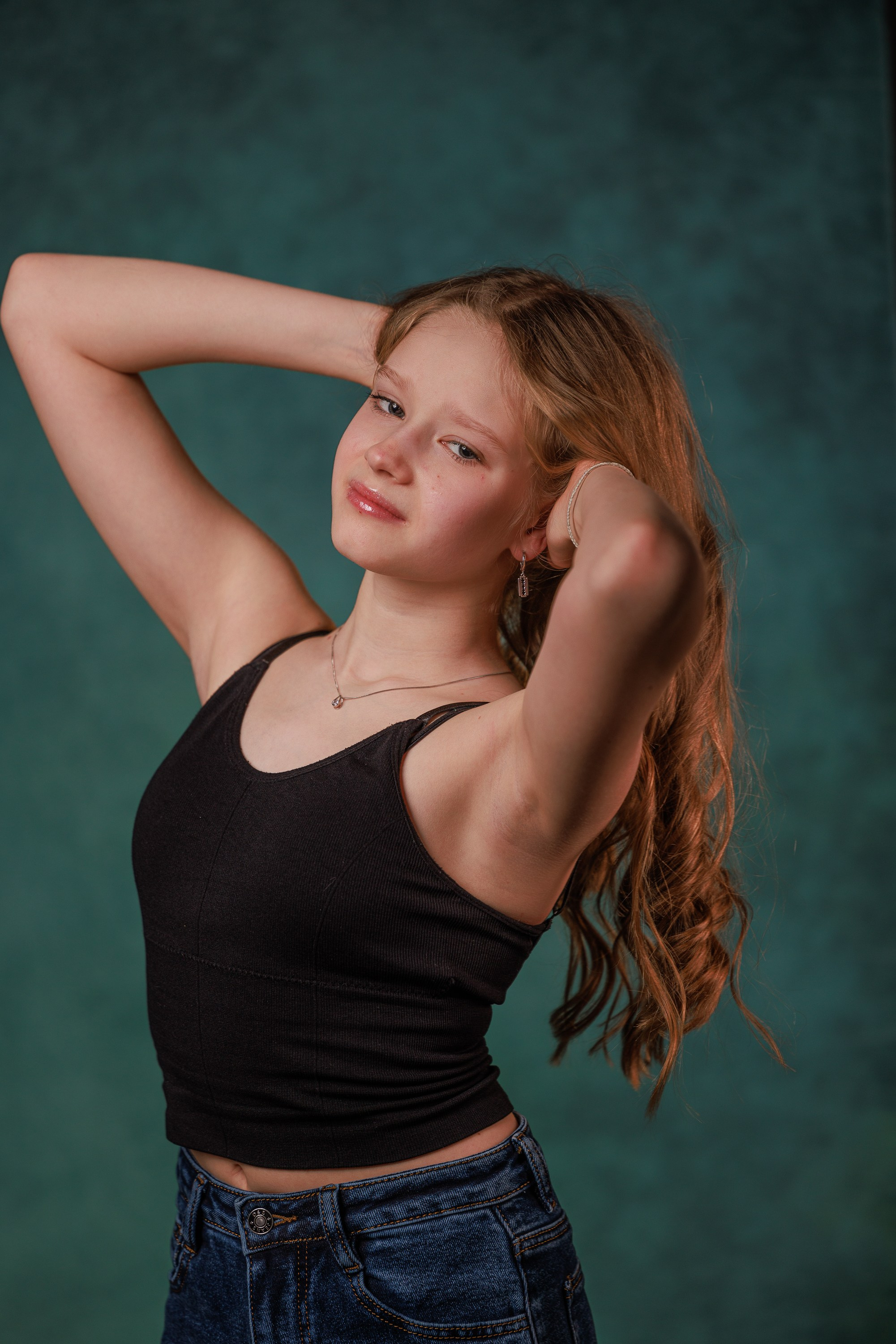 Фотосессия в студии. Детский портрет. Фотограф Кинешма