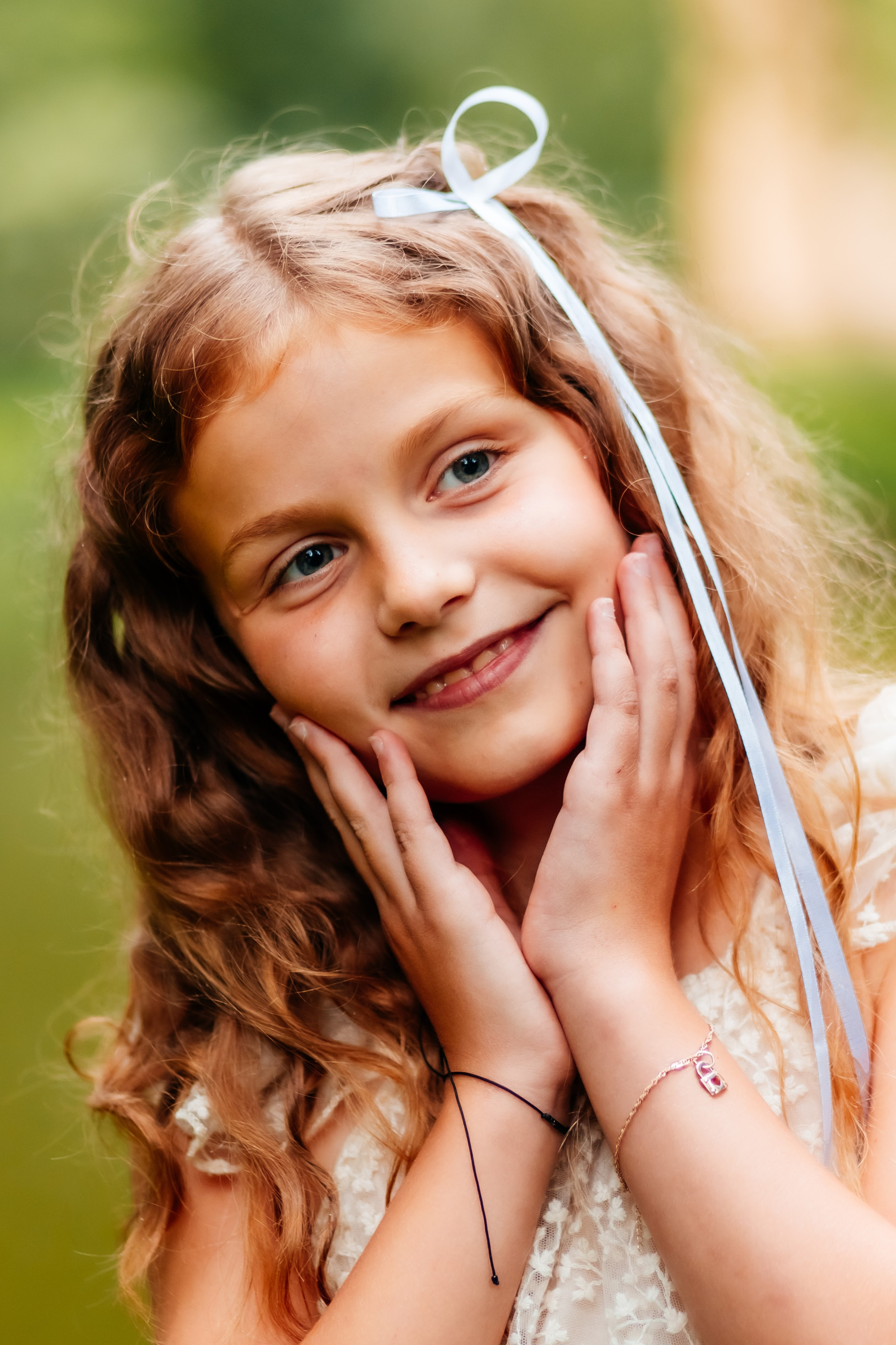 Фотосессия мама и дочка в парке