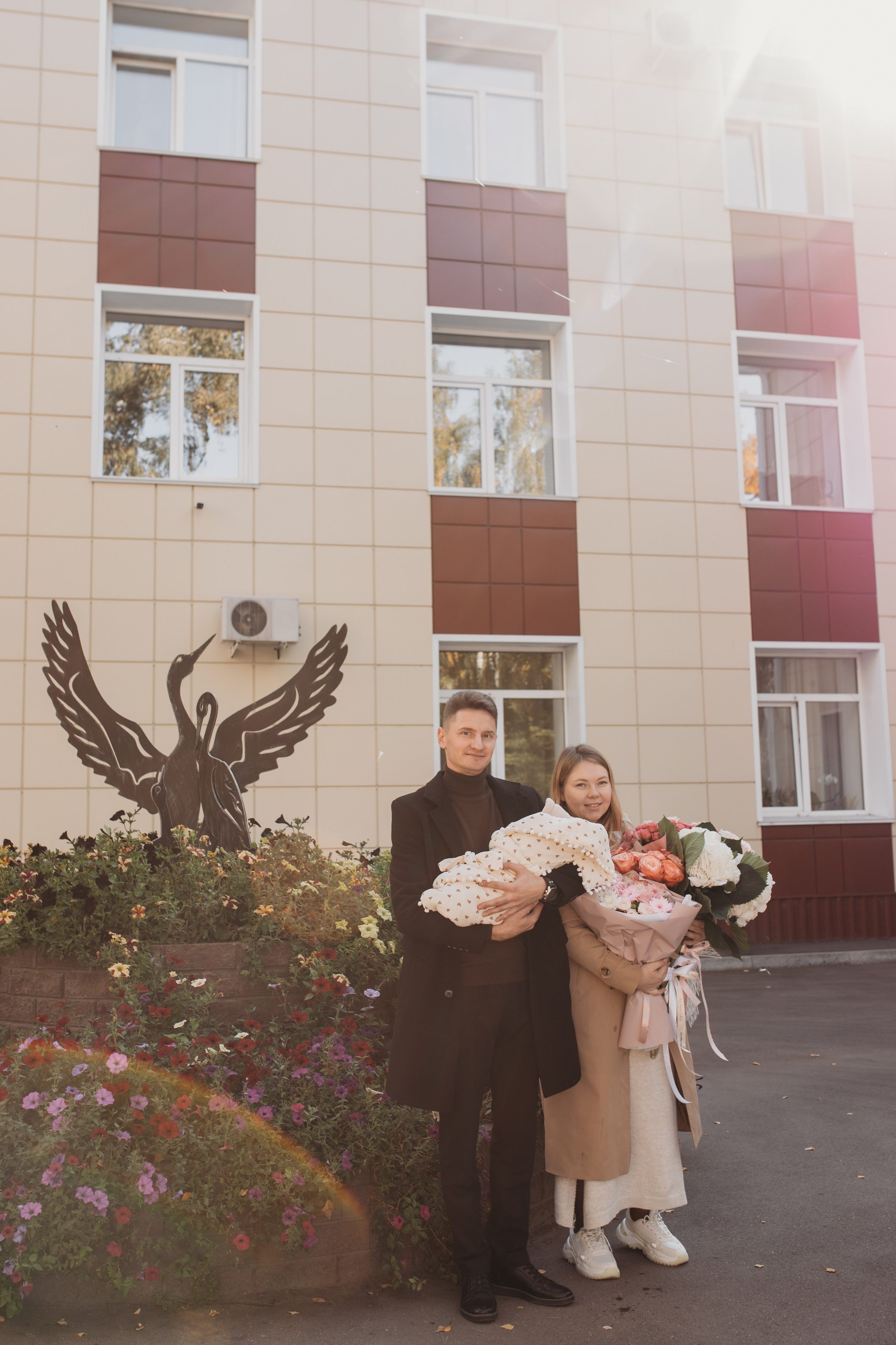 Фотосъемка выписки. Фотограф новорожденных в г. Барнаул Ренпенинг Катерина