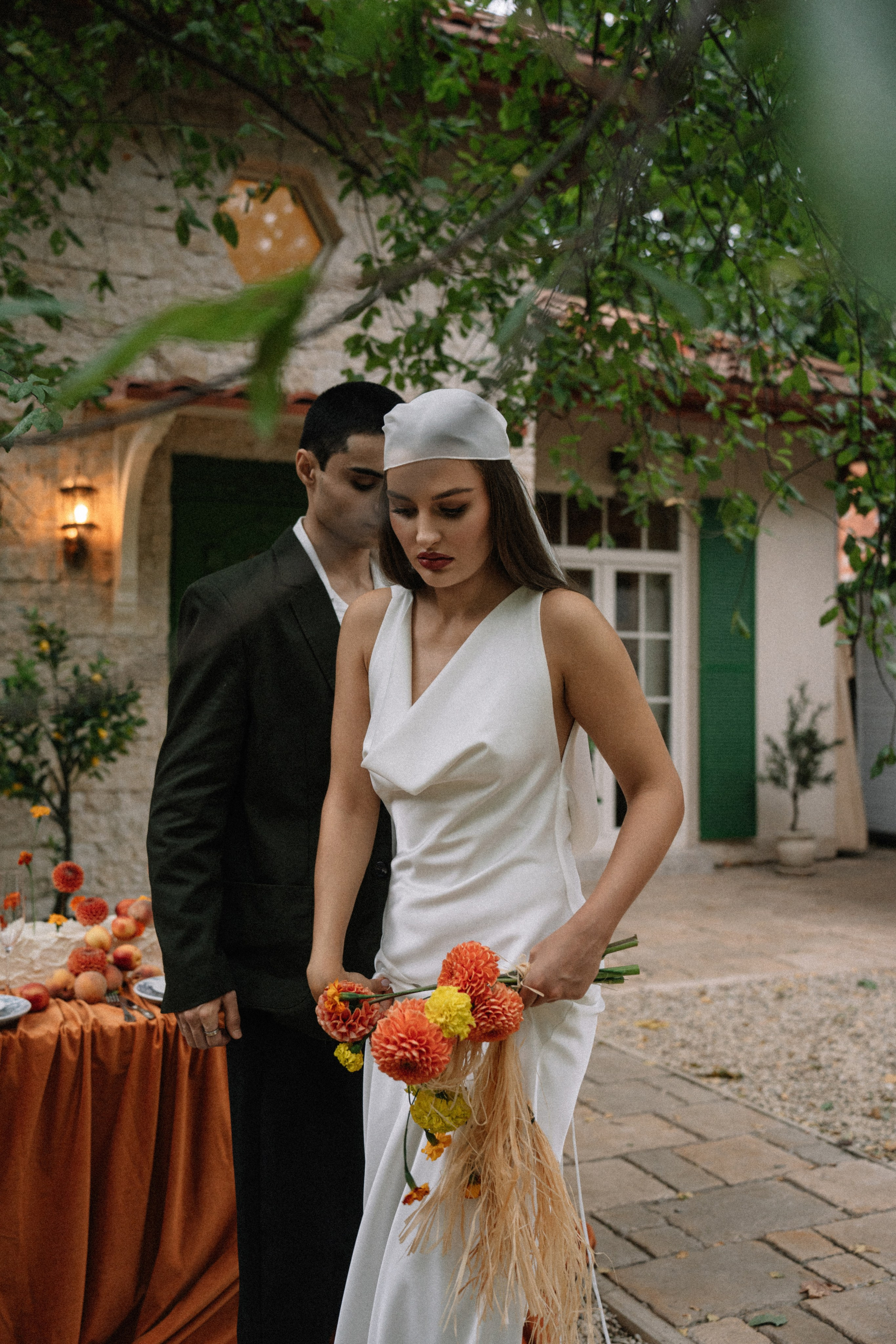 Свадебная фотосессия на вилле VILLA ROSSA