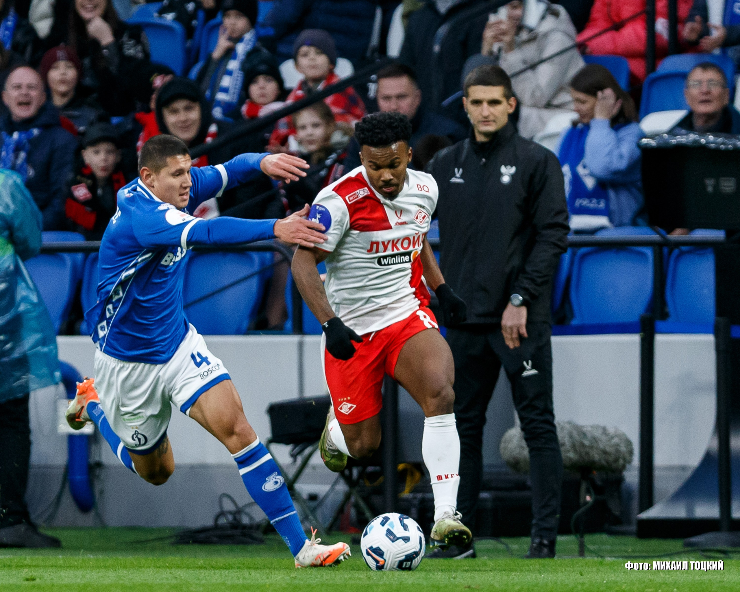 Фоторепортаж. РПЛ 28 тур. Динамо — Спартак. Михаил Тоцкий портретный и репортажный фотограф в Москве