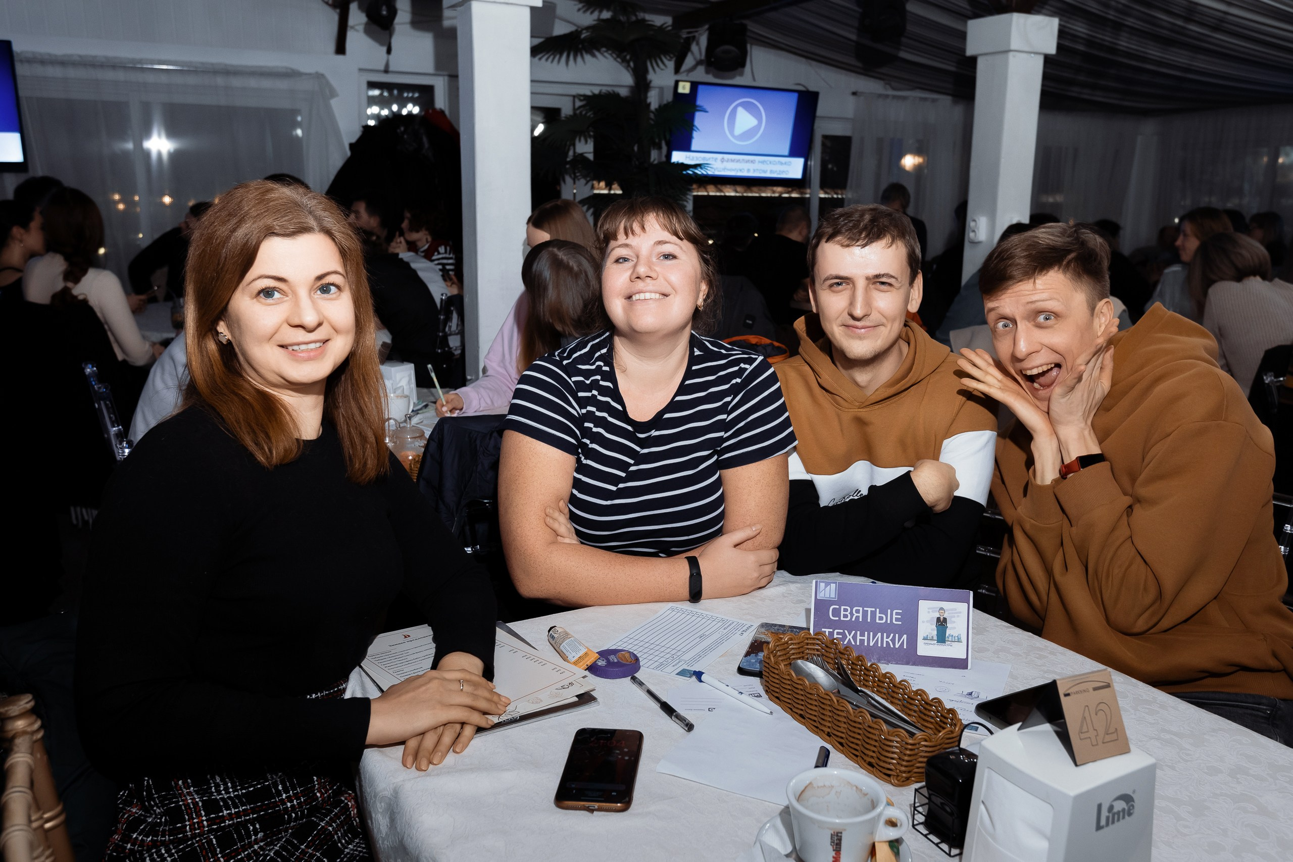 Репортажная фотосъемка квиза ЛИГА ИНДИГО. Фотограф в Санкт-Петербурге — Сергей Петров