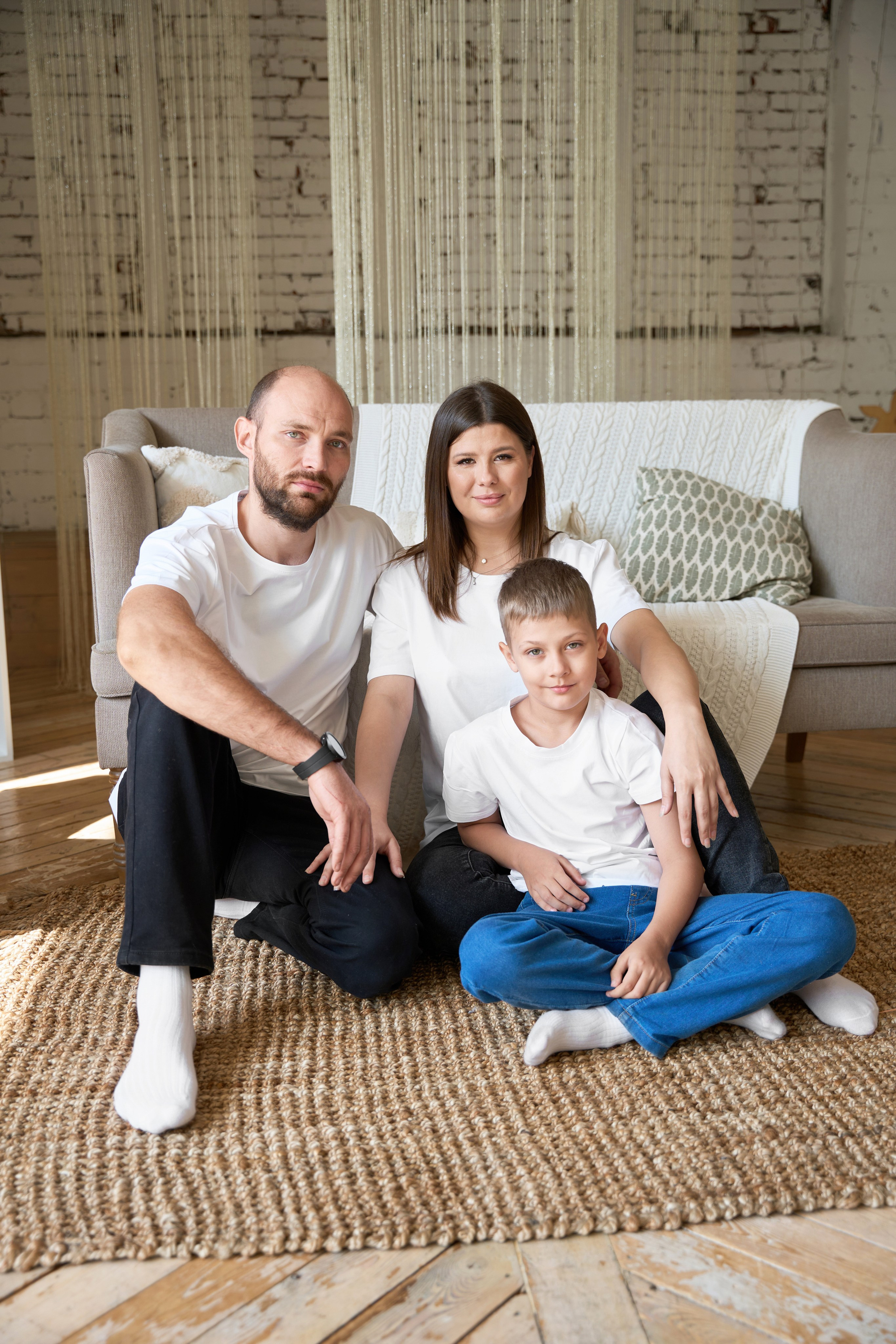 Семейная фотосессия для Анастасии и Валерия. Профессиональный фотограф Максим Романов в городе Хабаровске