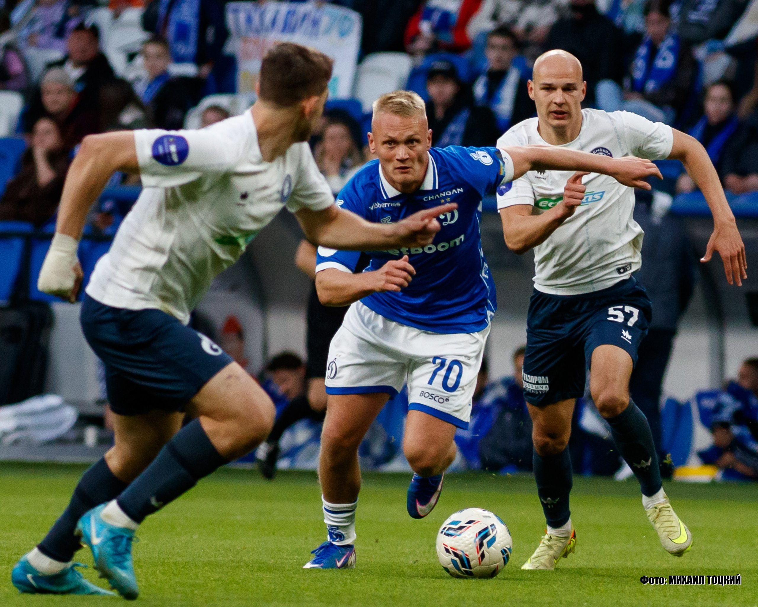 Фоторепортаж. РПЛ 23 тур. Динамо — Оренбург. Михаил Тоцкий портретный и репортажный фотограф в Москве
