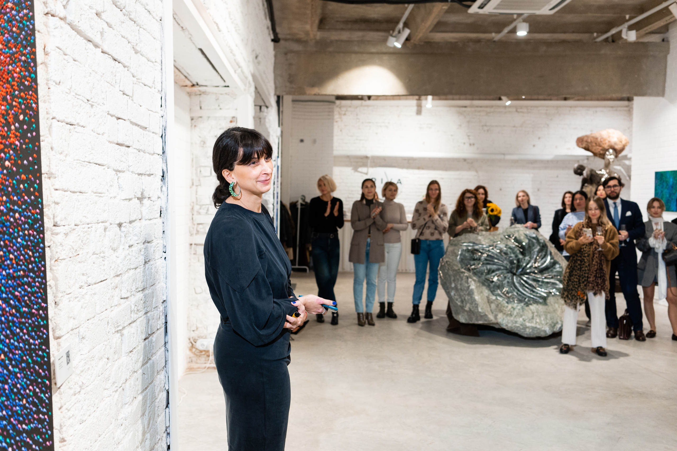 Открытие выставки «Осторожно: хрупкое!» в галерее Riva. Фотограф в Москве Женя Потах