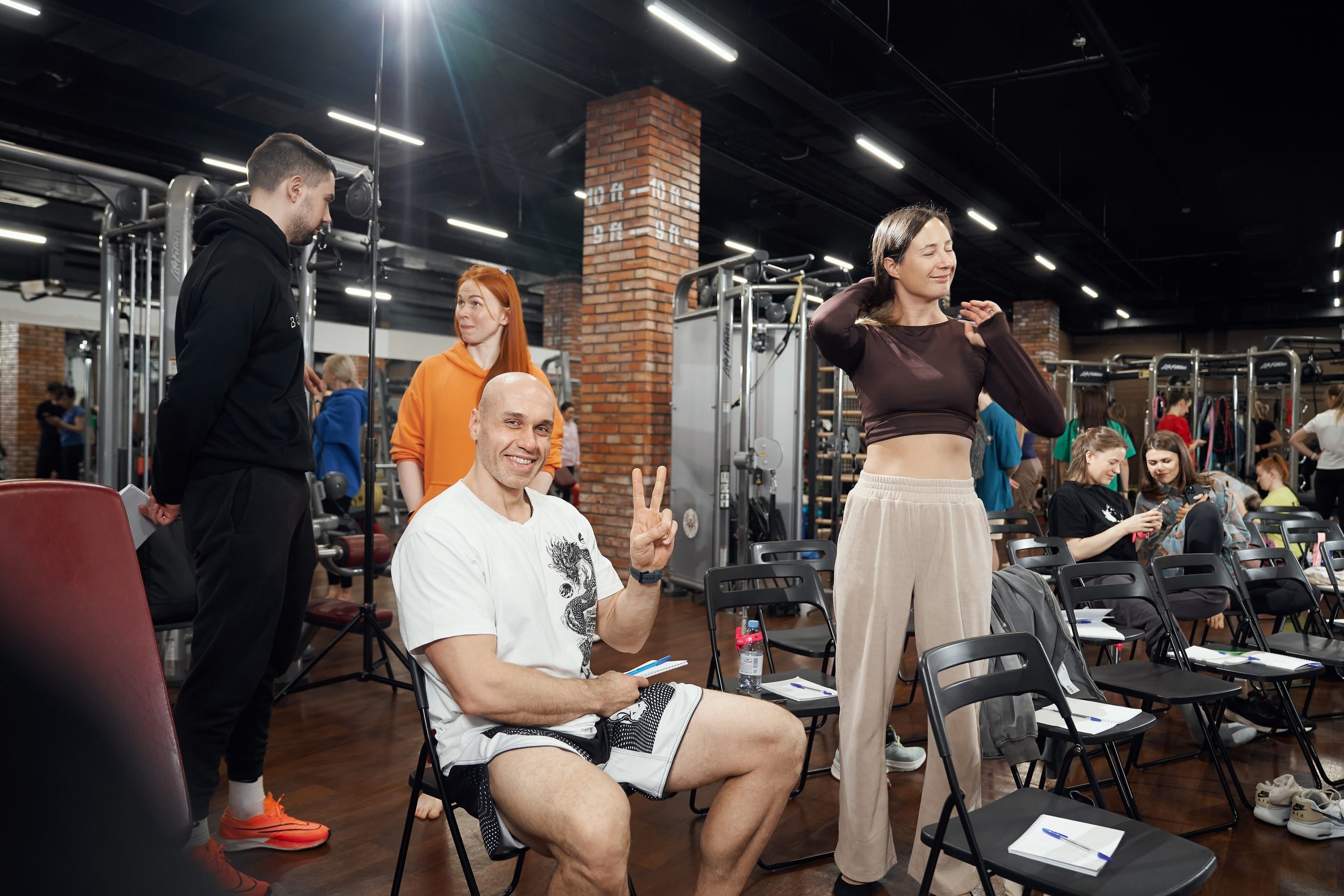 Репортажная фотосъёмка семинара в Анатомии