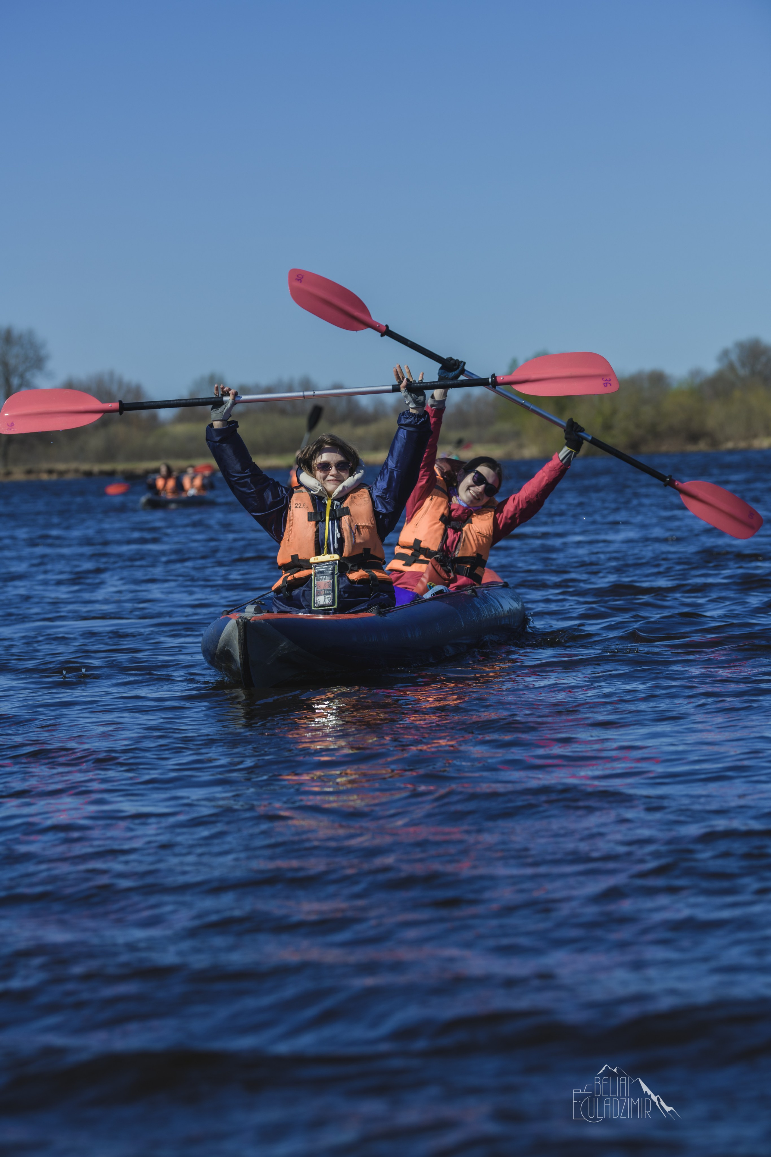Сплав по реке Тремля 4 апреля 2026 года. Репортажный фотограф Владимир Беляй