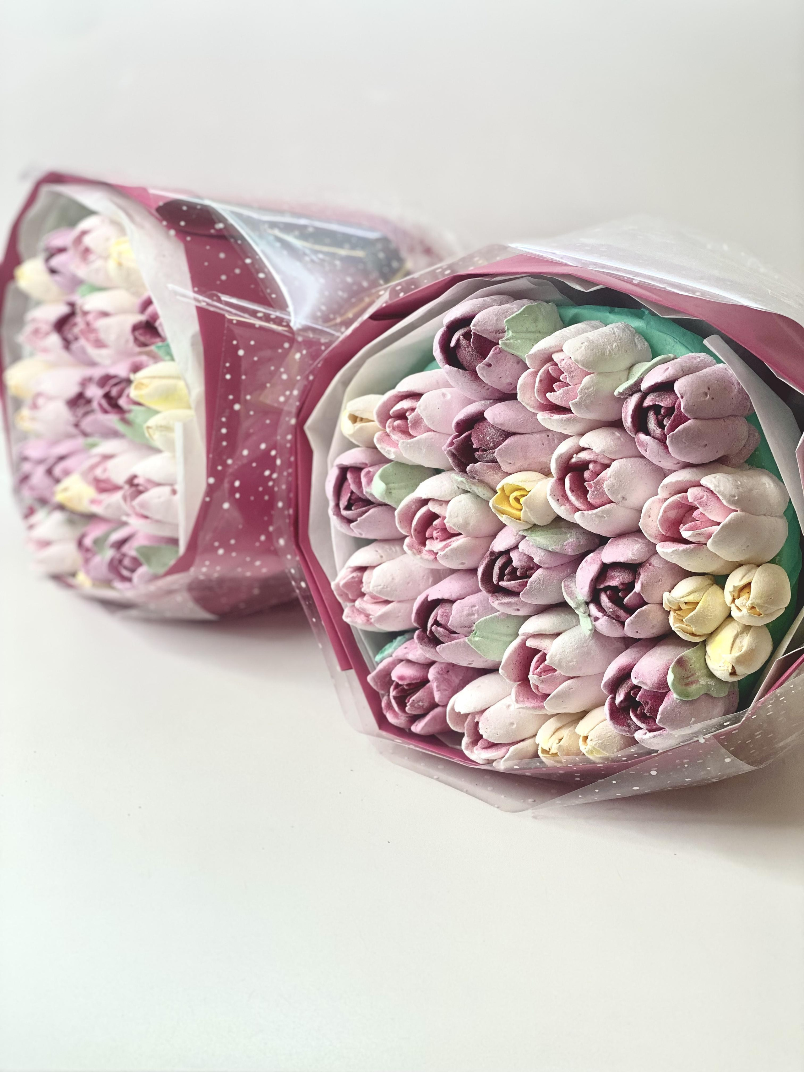 Букеты. Katyasugarsugar капкейки, зефир, торты Москва