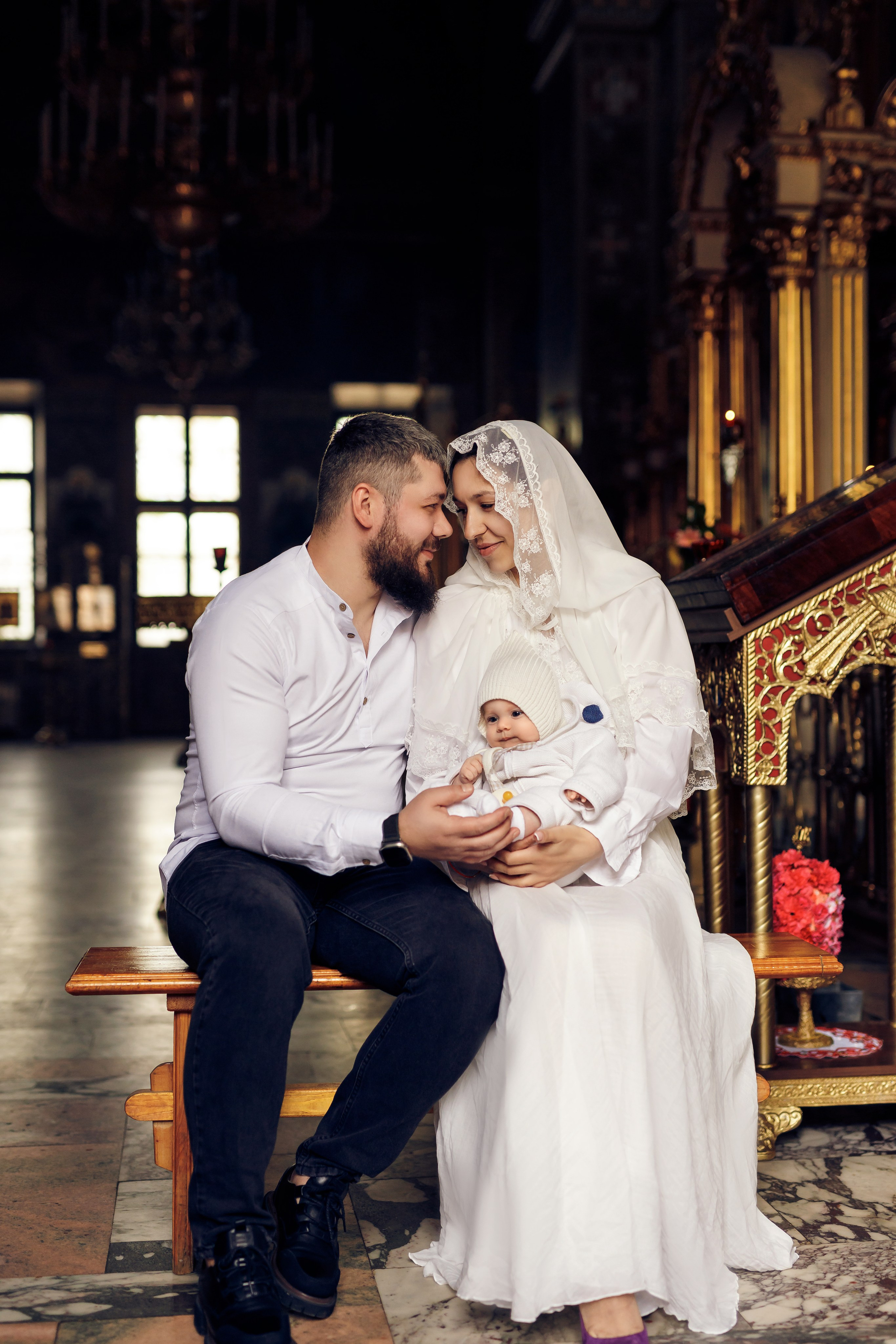 Крещение и венчание. Яна Кром Фотограф ньюборн в Москве