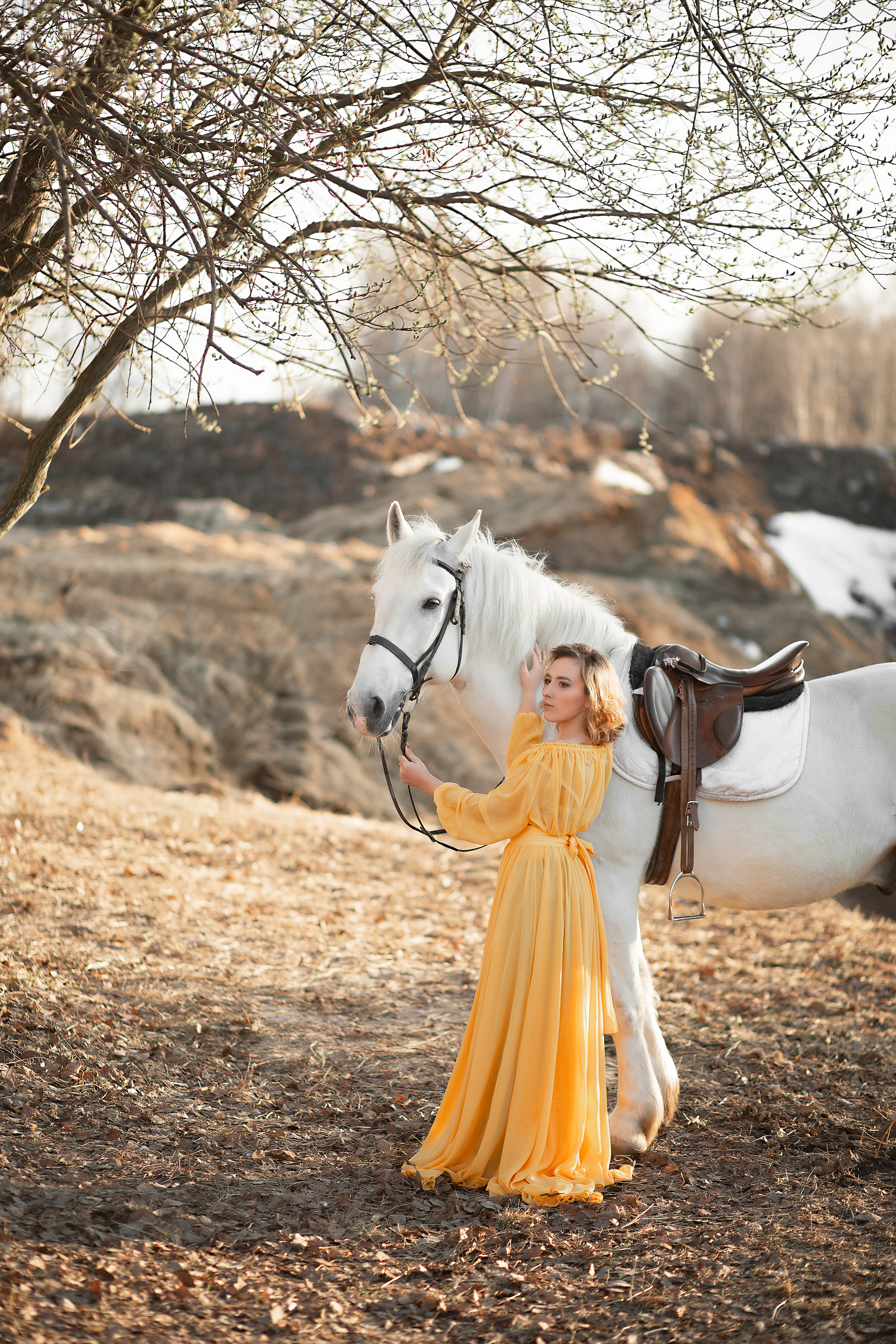 Фотосессия Екатерины и Воробья. Фотосессия с лошадьми в Нижнем Новгороде