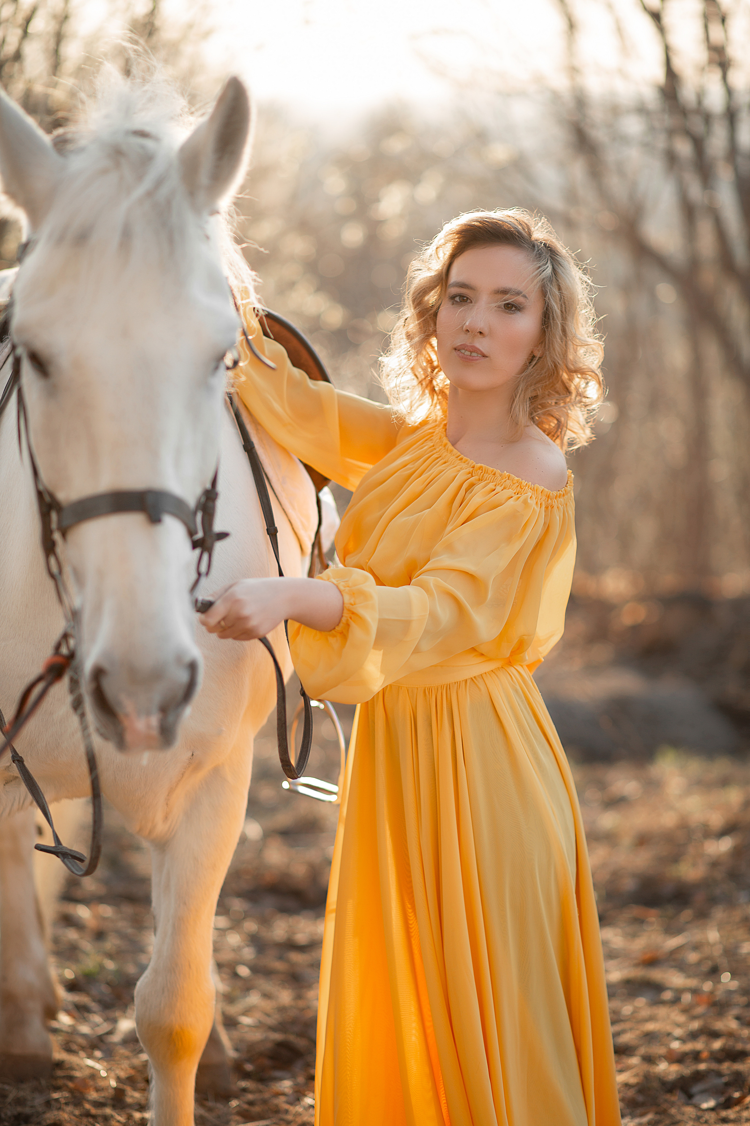 Фотосессия Екатерины и Воробья. Фотосессия с лошадьми в Нижнем Новгороде