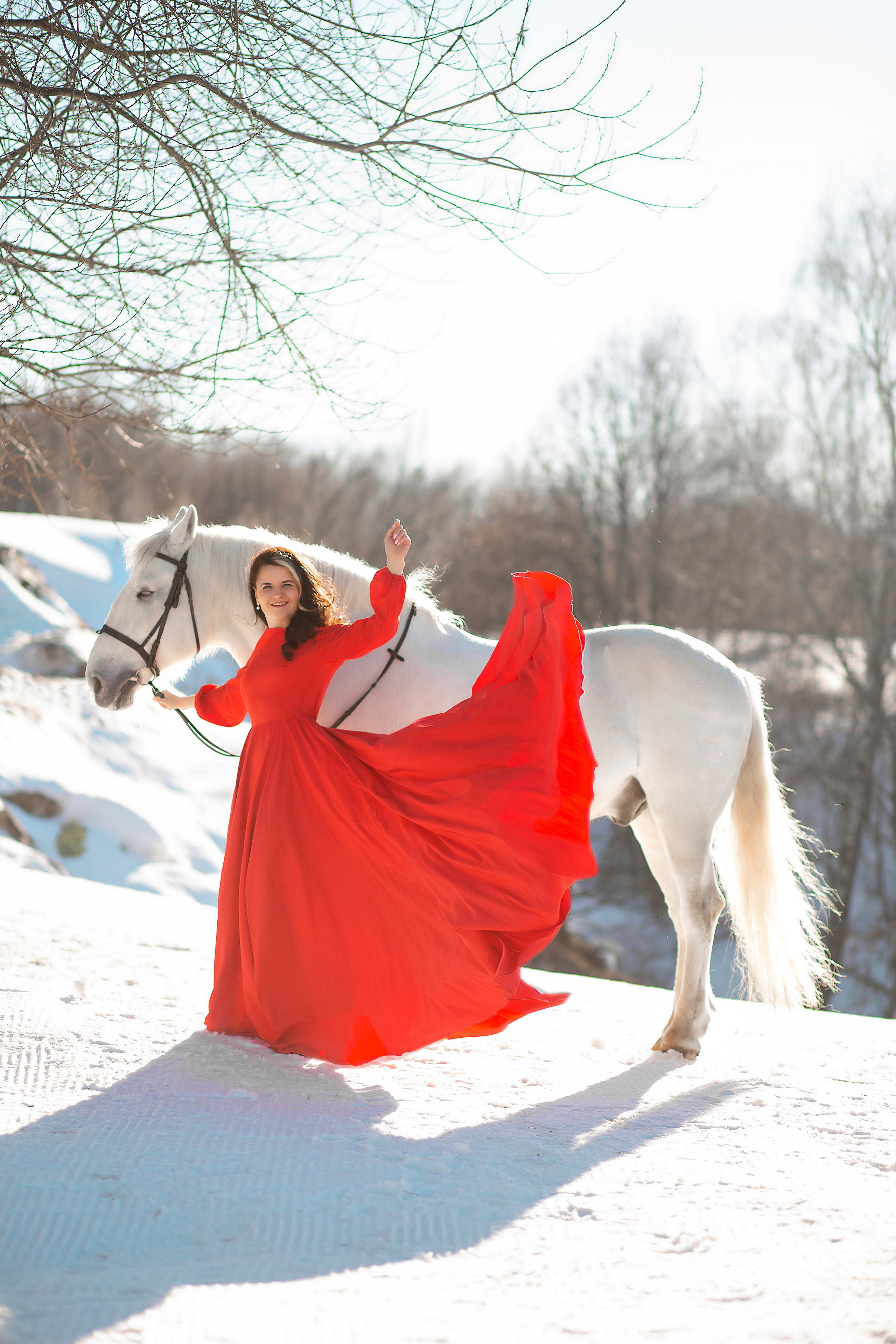 Фотосессия Марии с семьей и Воробушком). Фотосессия с лошадьми в Нижнем Новгороде