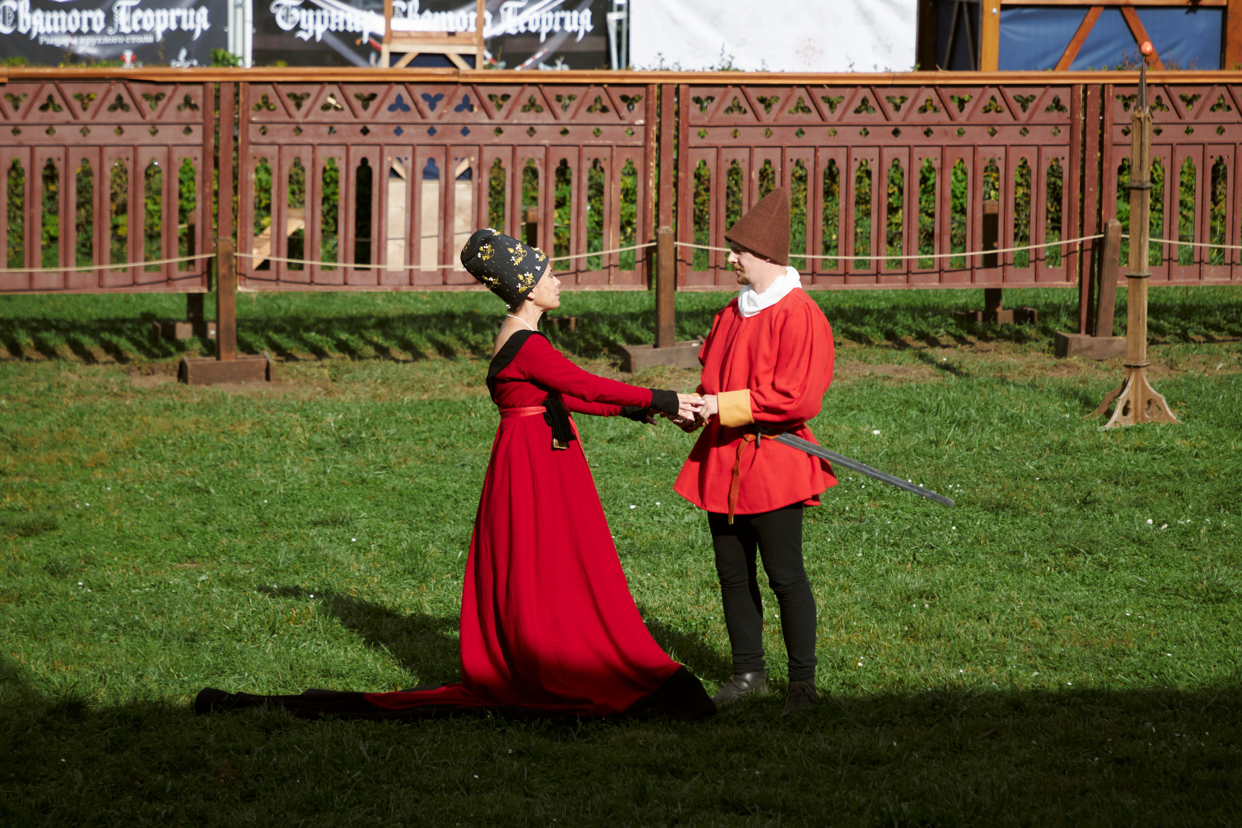 Рыцарский турнир в Москве. Анна Потявина. Фотограф Москва
